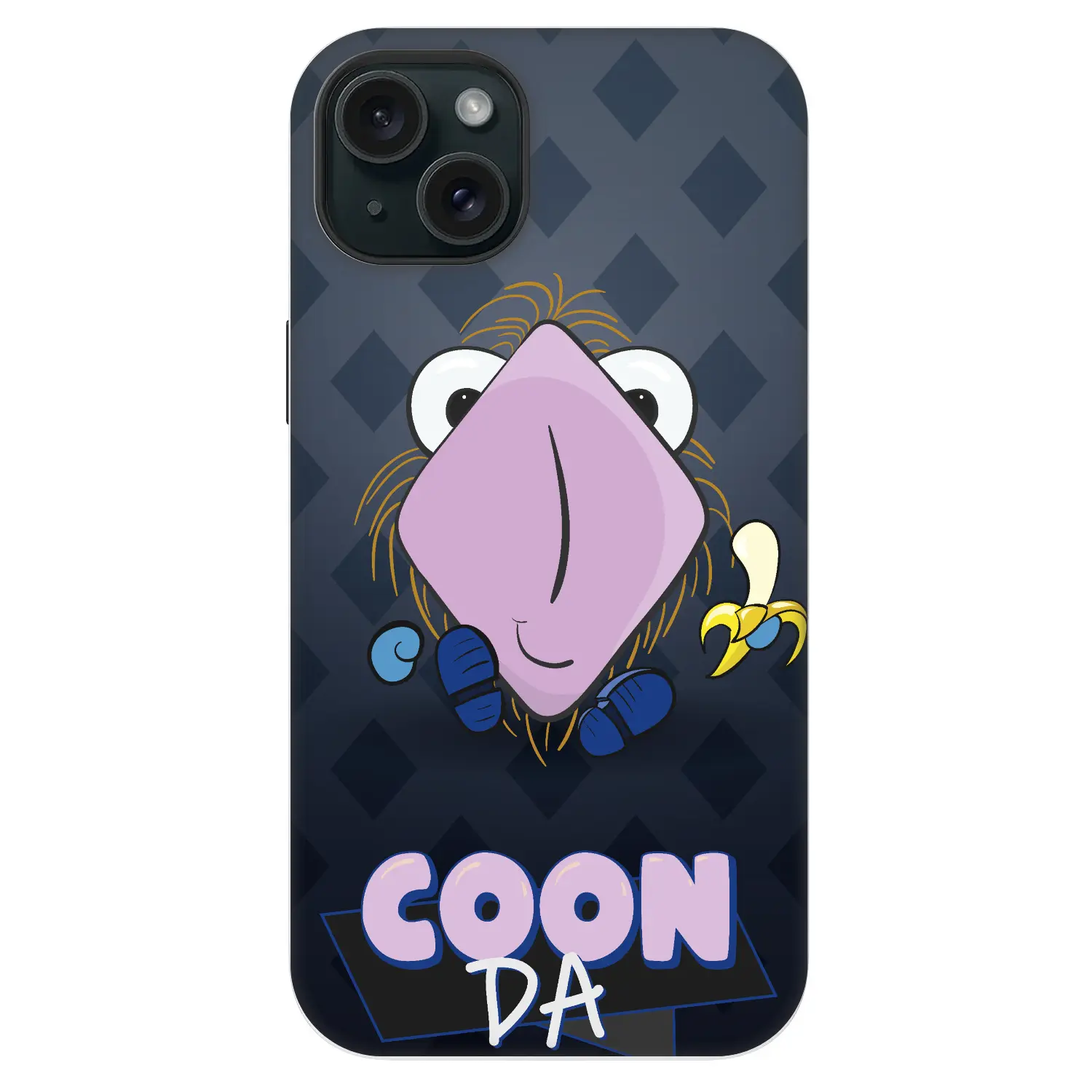 Fashion Case MagSafe Apple iPhone 14 Plus - COONDA chlupatka - tmavá