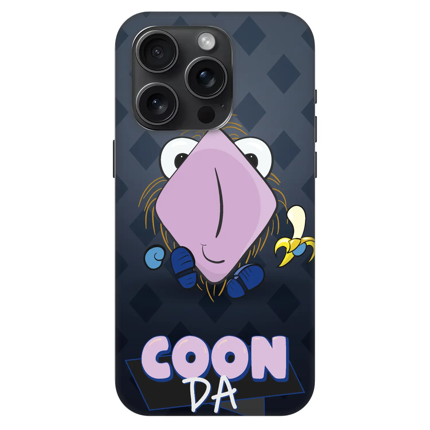 Fashion Case MagSafe Apple iPhone 15 Pro - COONDA chlupatka - tmavá