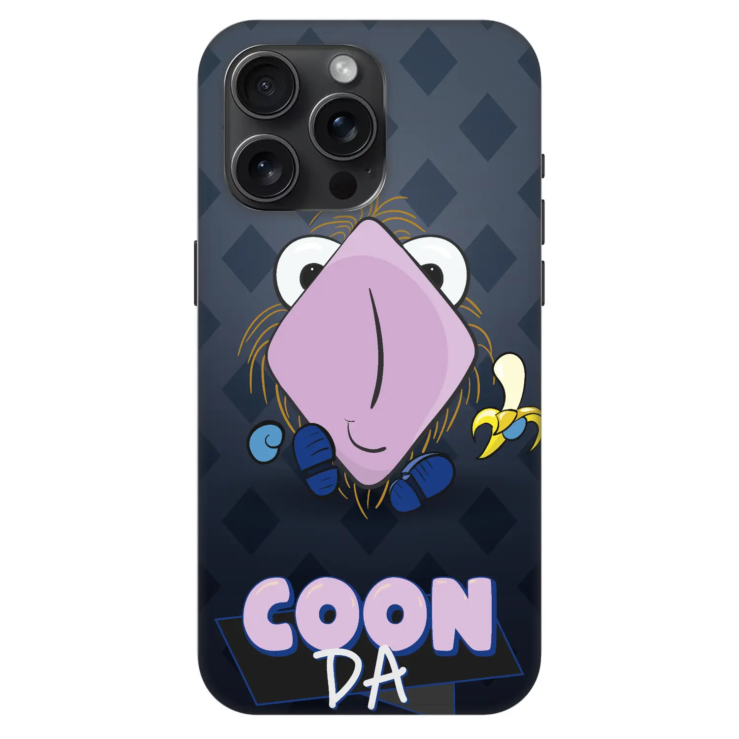Fashion Case MagSafe Apple iPhone 15 Pro Max - COONDA chlupatka - tmavá