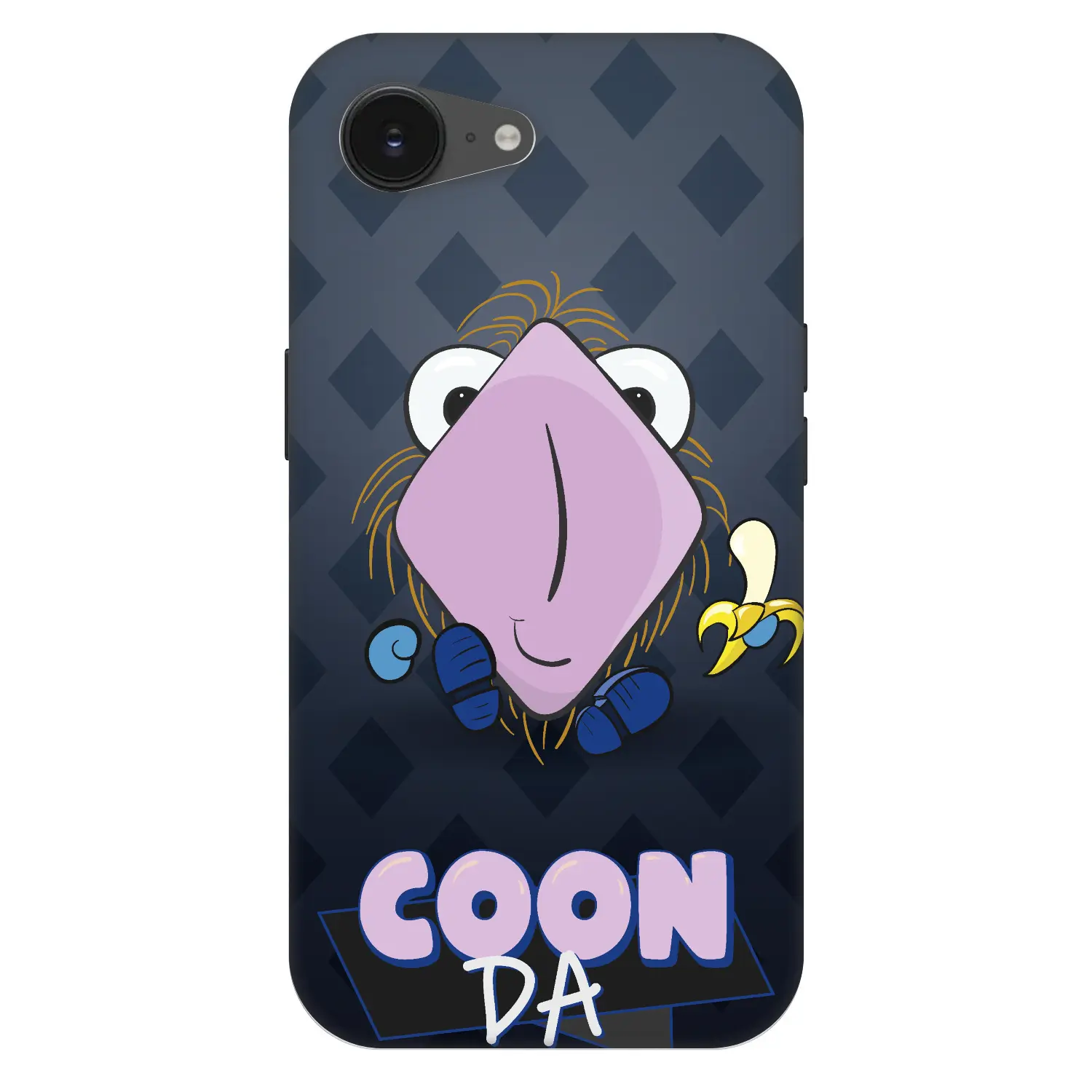 Fashion Case MagSafe Apple iPhone 16e - COONDA chlupatka - tmavá