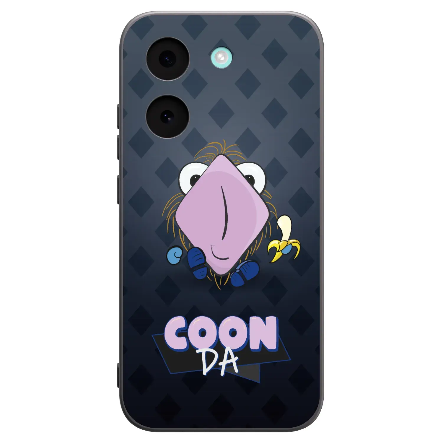 Silikonový černý obal pro Xiaomi Poco X8 Pro - COONDA chlupatka - tmavá