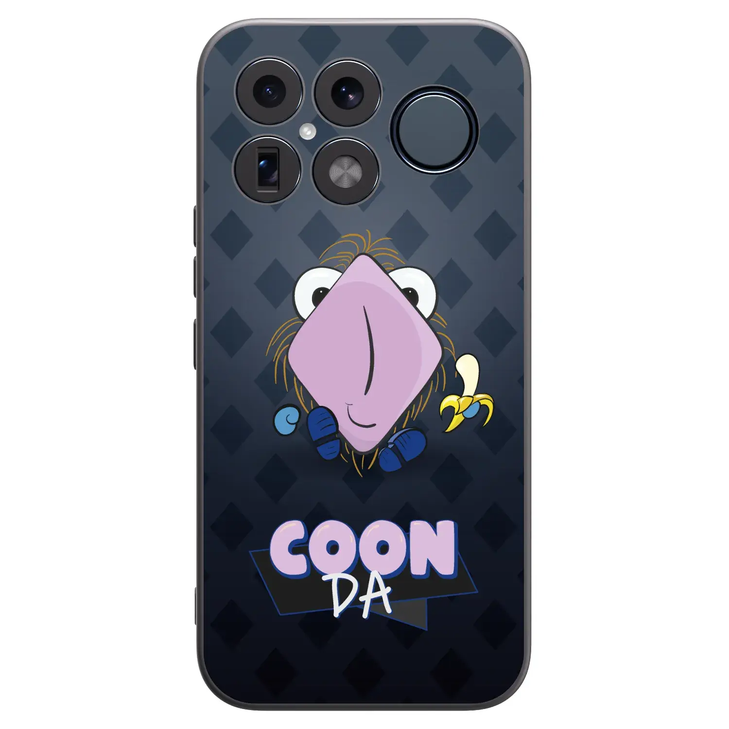 Silikonový černý obal pro Xiaomi Poco F8 Ultra - COONDA chlupatka - tmavá