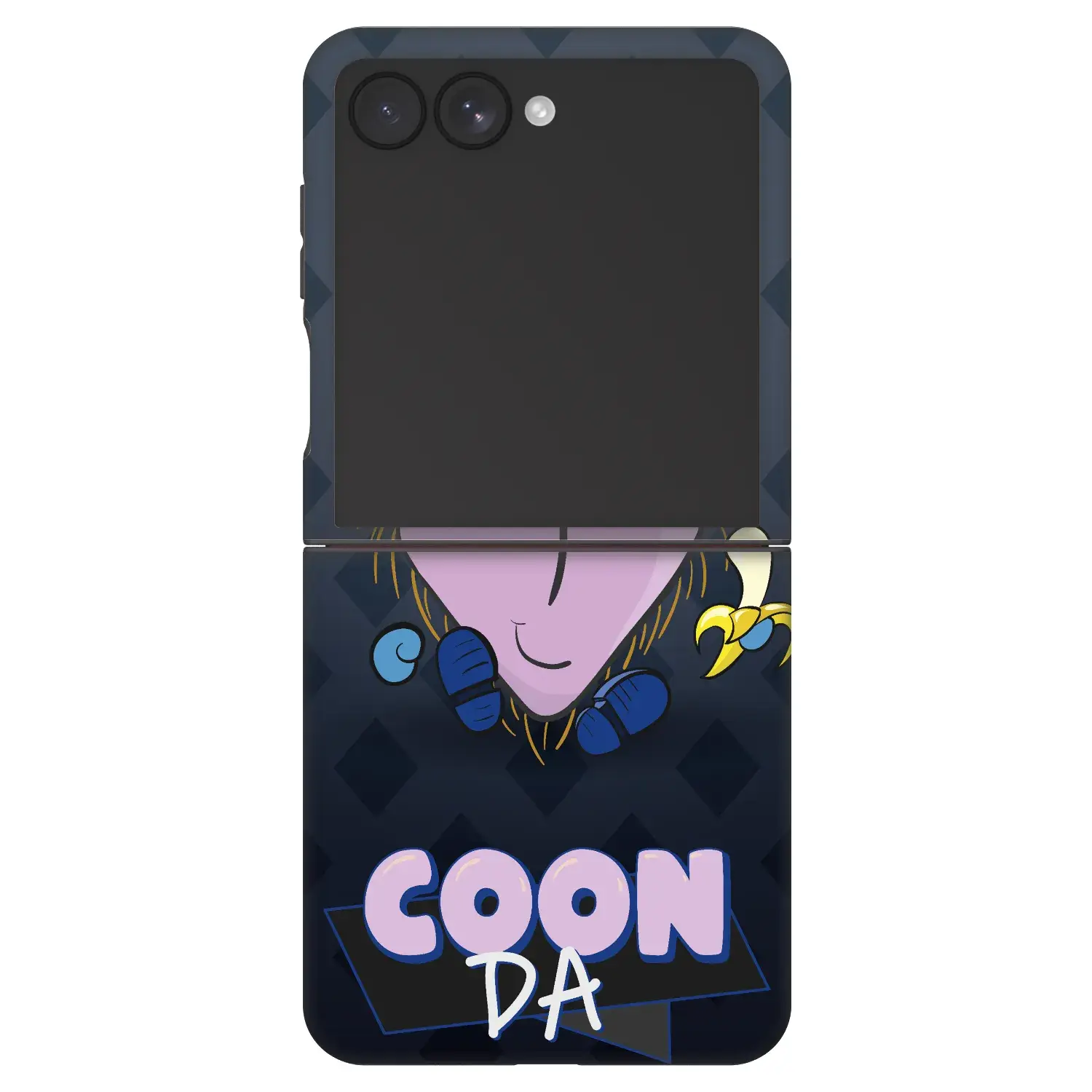 Fashion Case pro Samsung Galaxy Z Flip7 5G - COONDA chlupatka - tmavá