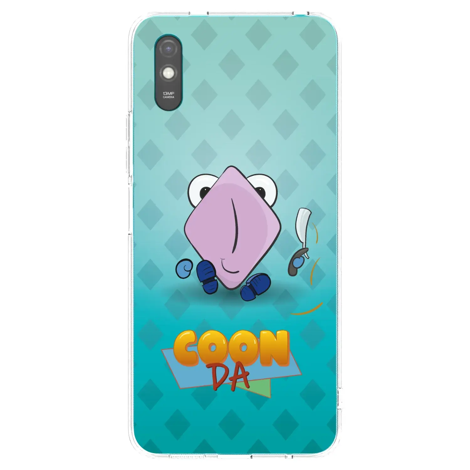 Silikonový průhledný obal pro Xiaomi Redmi 9AT - COONDA holátko - světlá