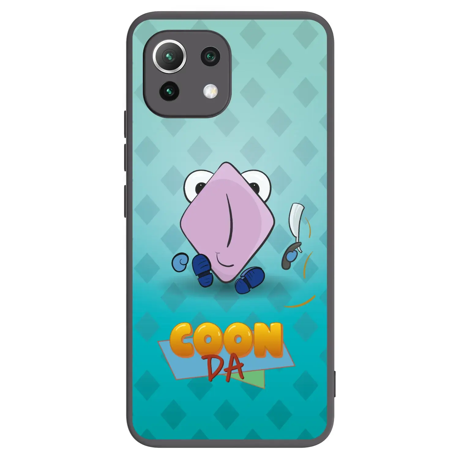 Silikonový černý obal pro Xiaomi 11 Lite 5G NE - COONDA holátko - světlá