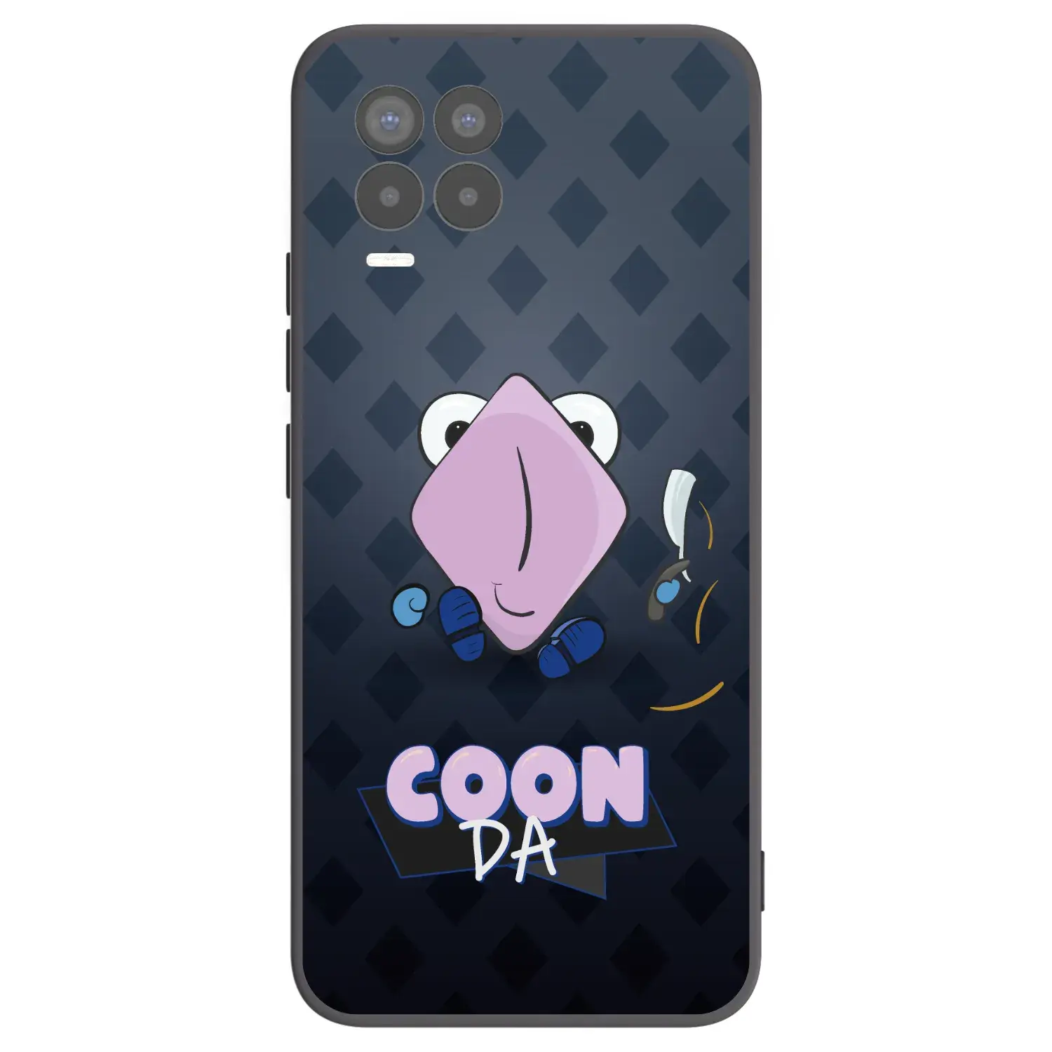 Silikonový černý obal pro Realme 8 Pro - COONDA holátko - tmavá