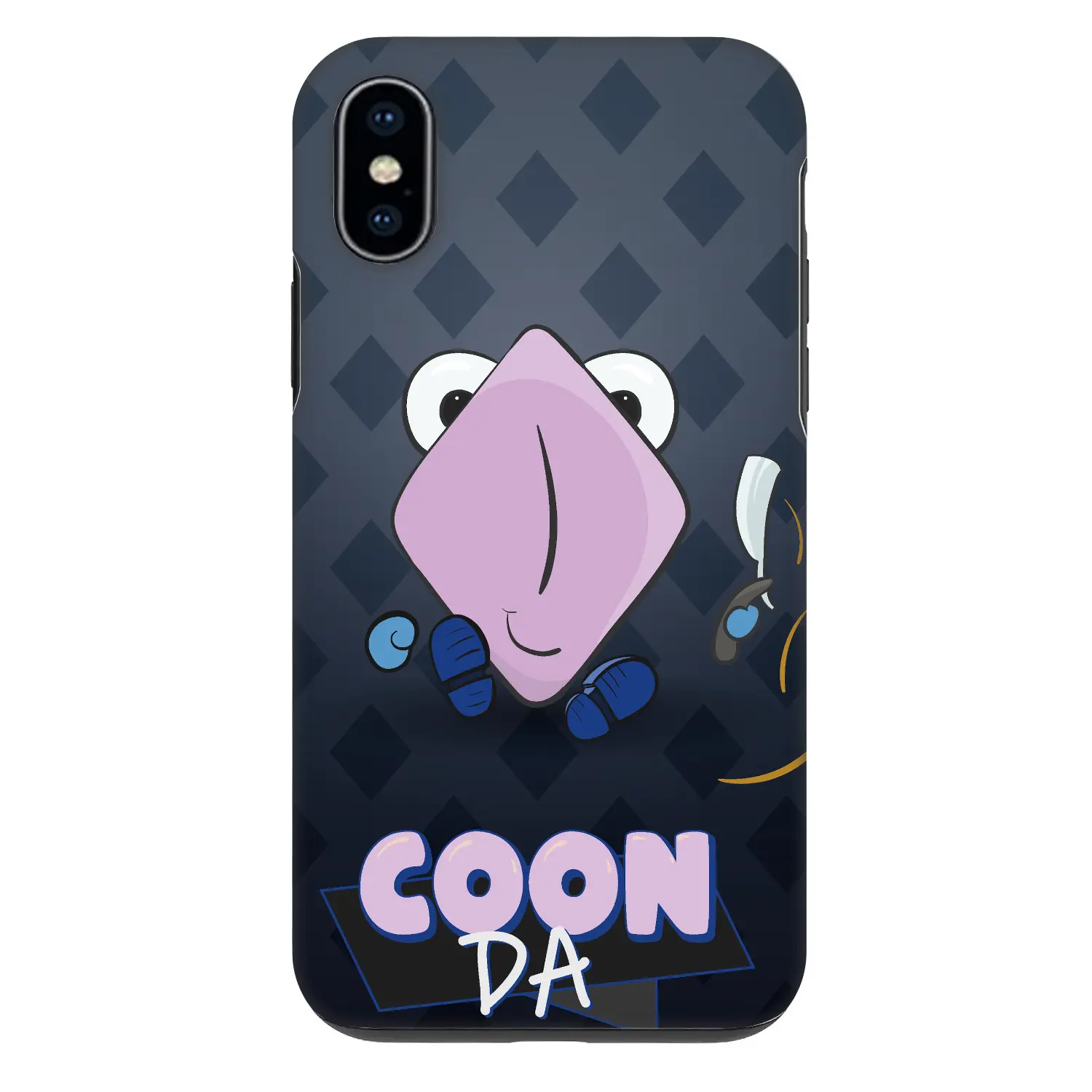 Fashion Case pro Apple iPhone X/XS - COONDA holátko - tmavá