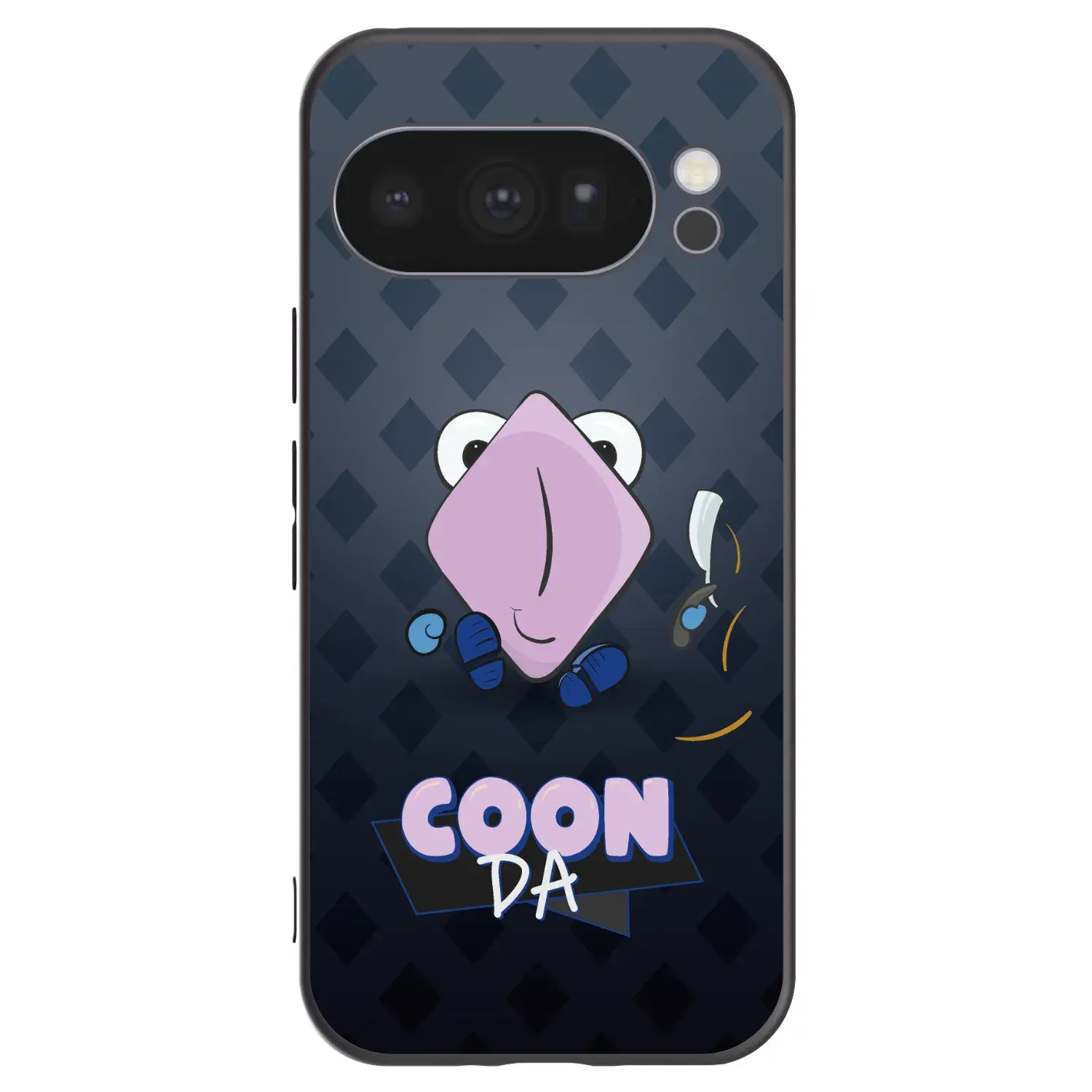Silikonový černý obal pro Google Pixel 10 Pro - COONDA holátko - tmavá