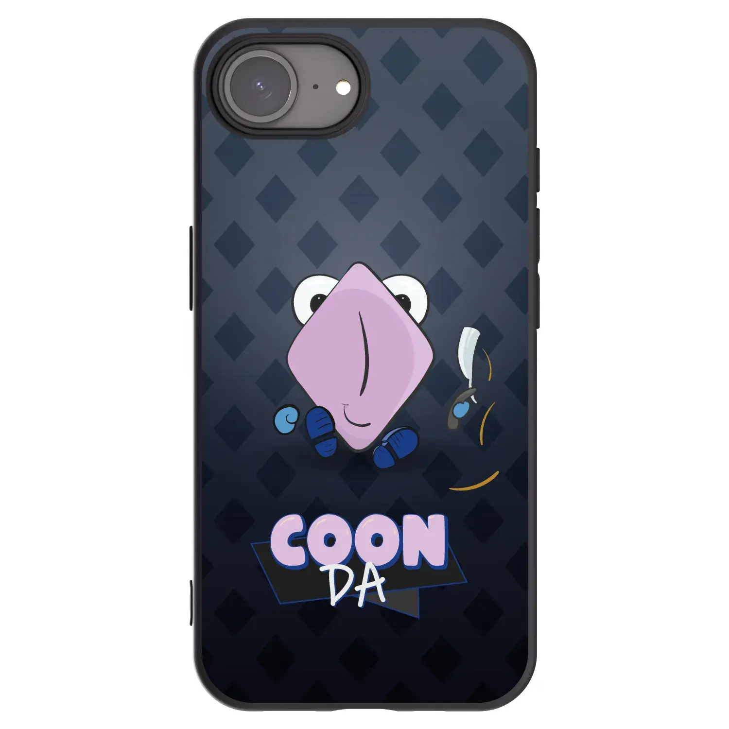 Silikonový černý obal pro Apple iPhone 17e - COONDA holátko - tmavá