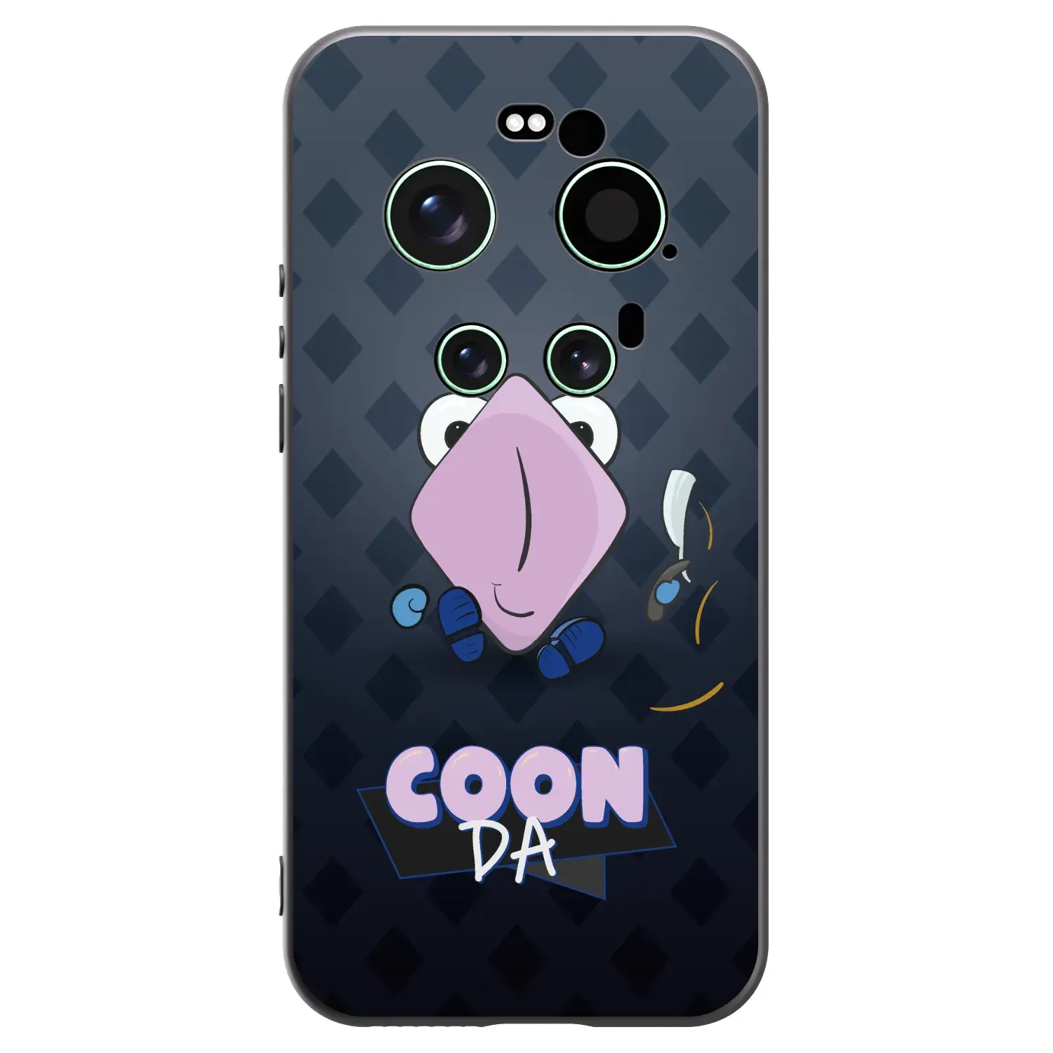 Silikonový černý obal pro Xiaomi 17 Ultra - COONDA holátko - tmavá