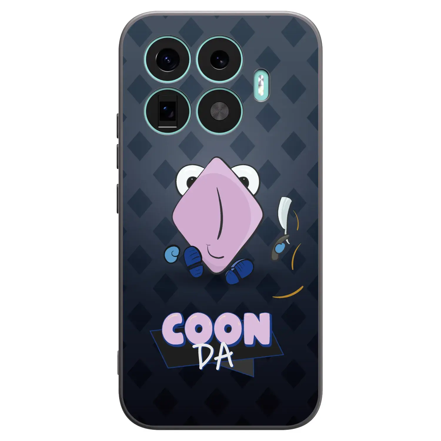 Silikonový černý obal pro Xiaomi 17T - COONDA holátko - tmavá