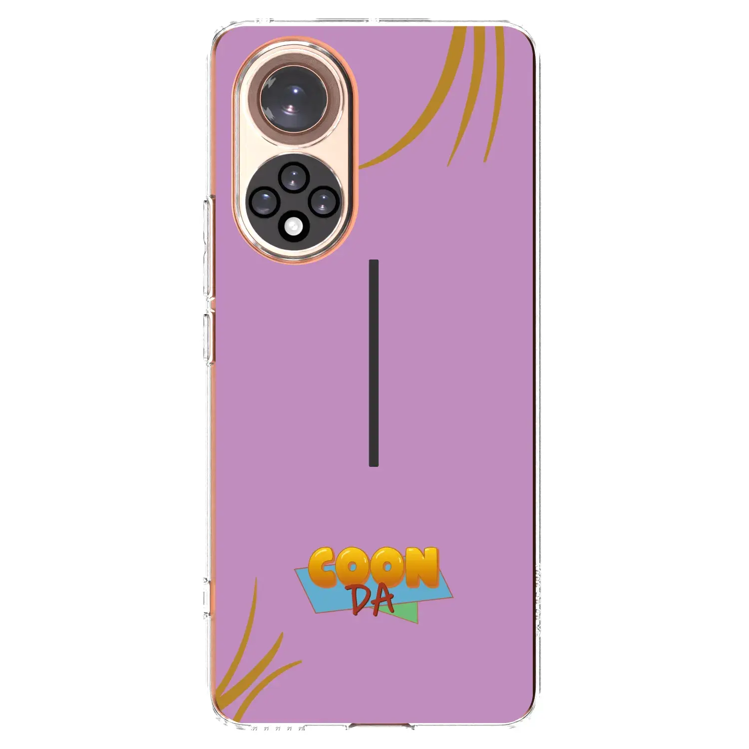 Silikonový průhledný obal pro Huawei Nova 9 - COONDA růžovka
