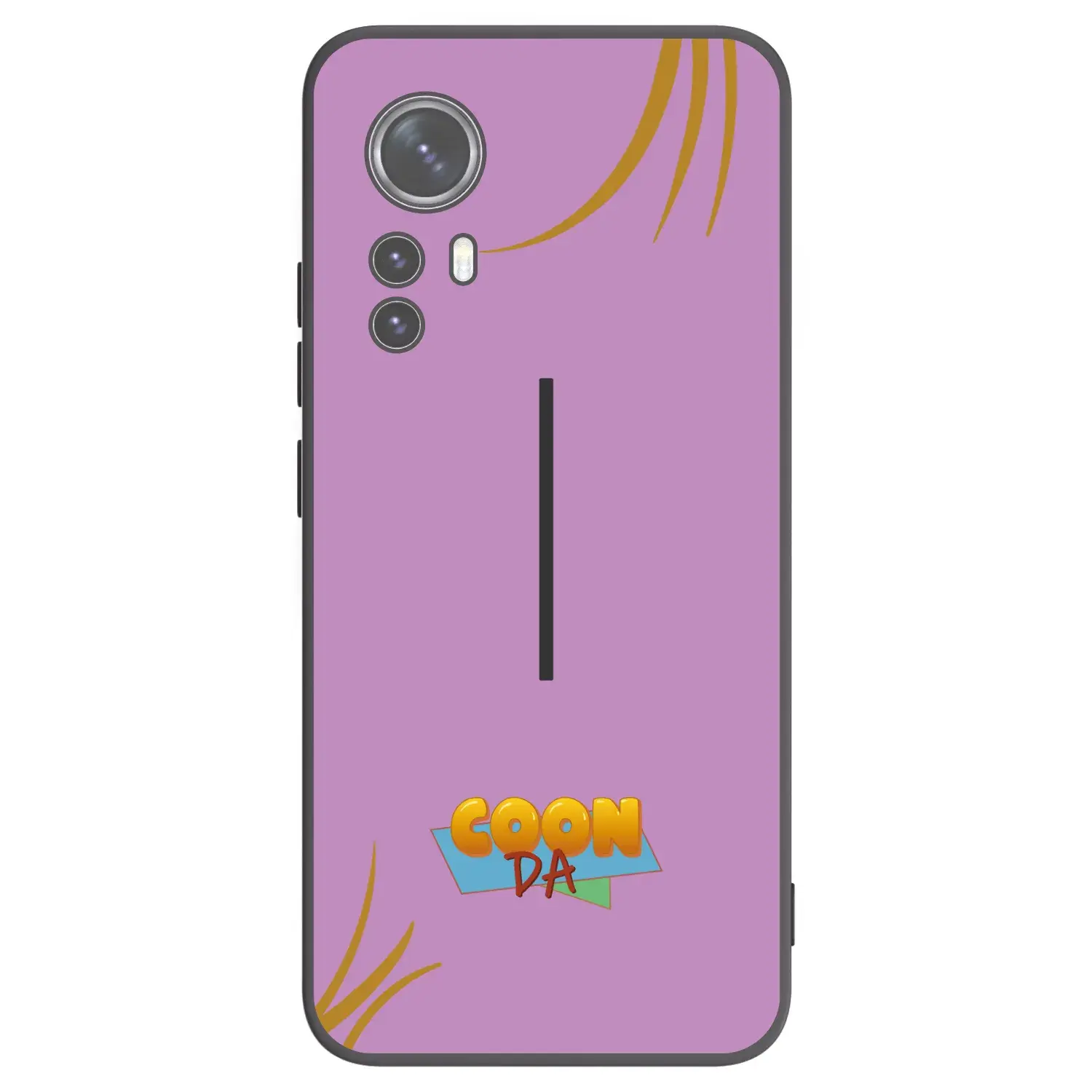 Silikonový černý obal pro Xiaomi 12X - COONDA růžovka