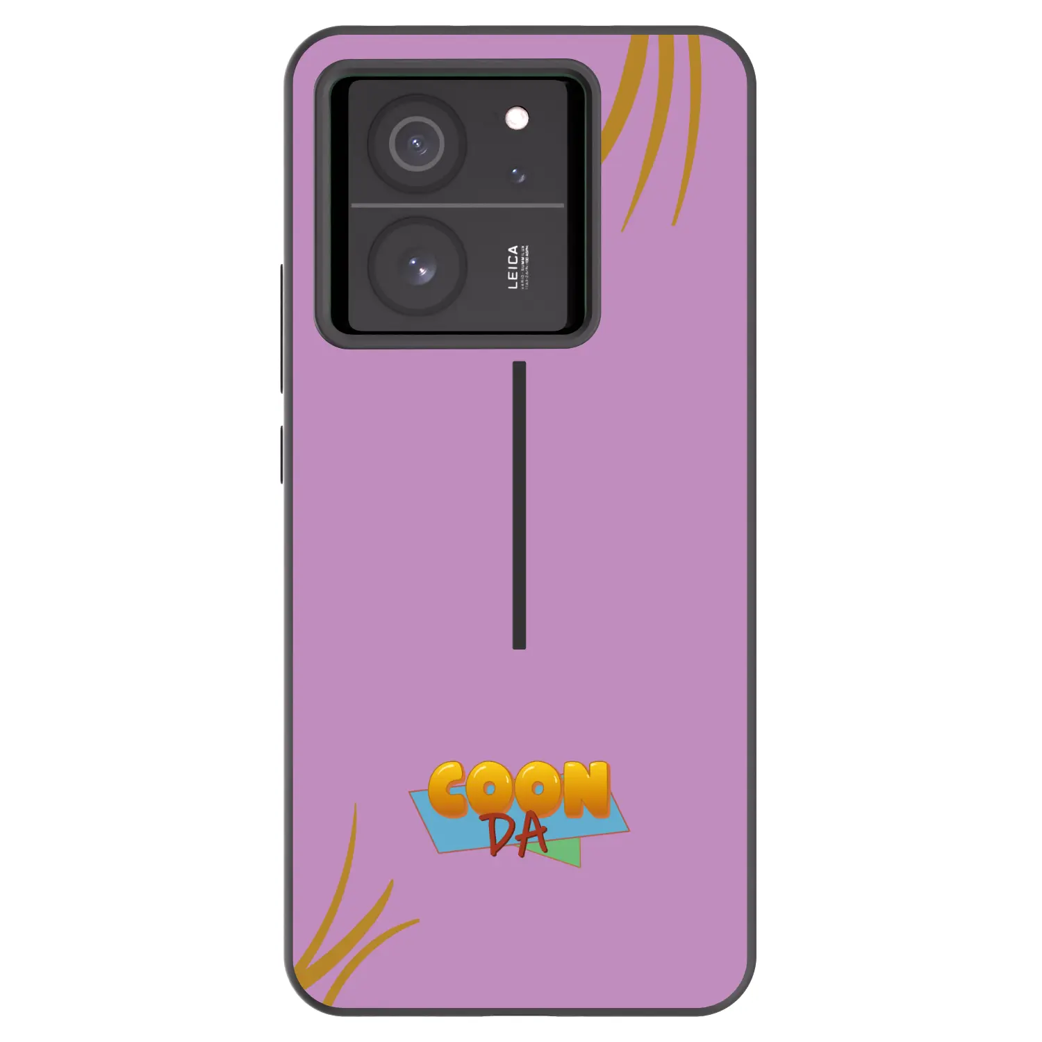 Silikonový černý obal pro Xiaomi 13T Pro - COONDA růžovka