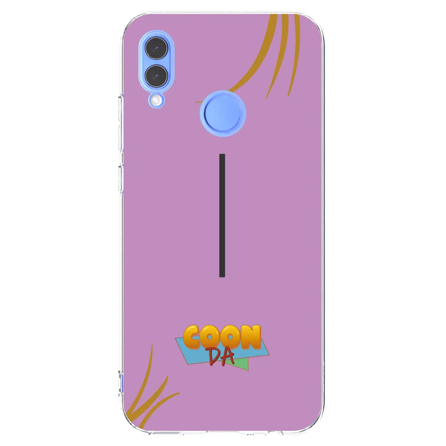 Silikonový průhledný obal pro Honor 10 Lite - COONDA růžovka