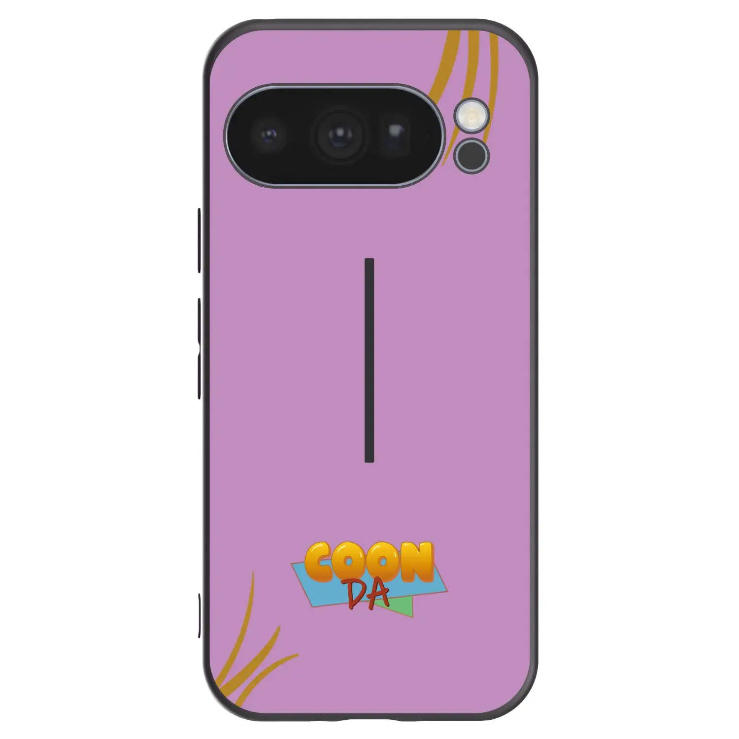 Silikonový černý obal pro Google Pixel 10 Pro - COONDA růžovka