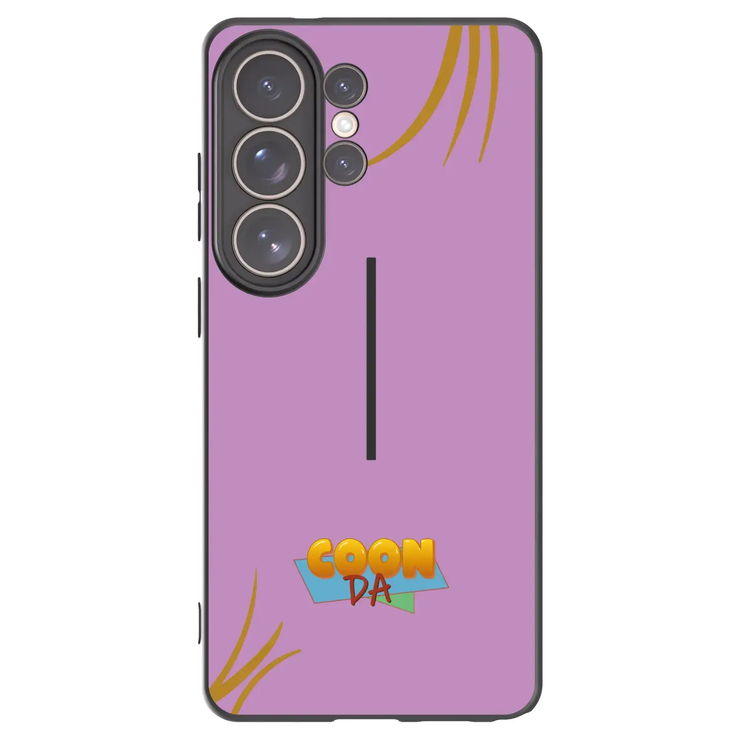Silikonový černý obal pro Samsung Galaxy S26 Ultra - COONDA růžovka