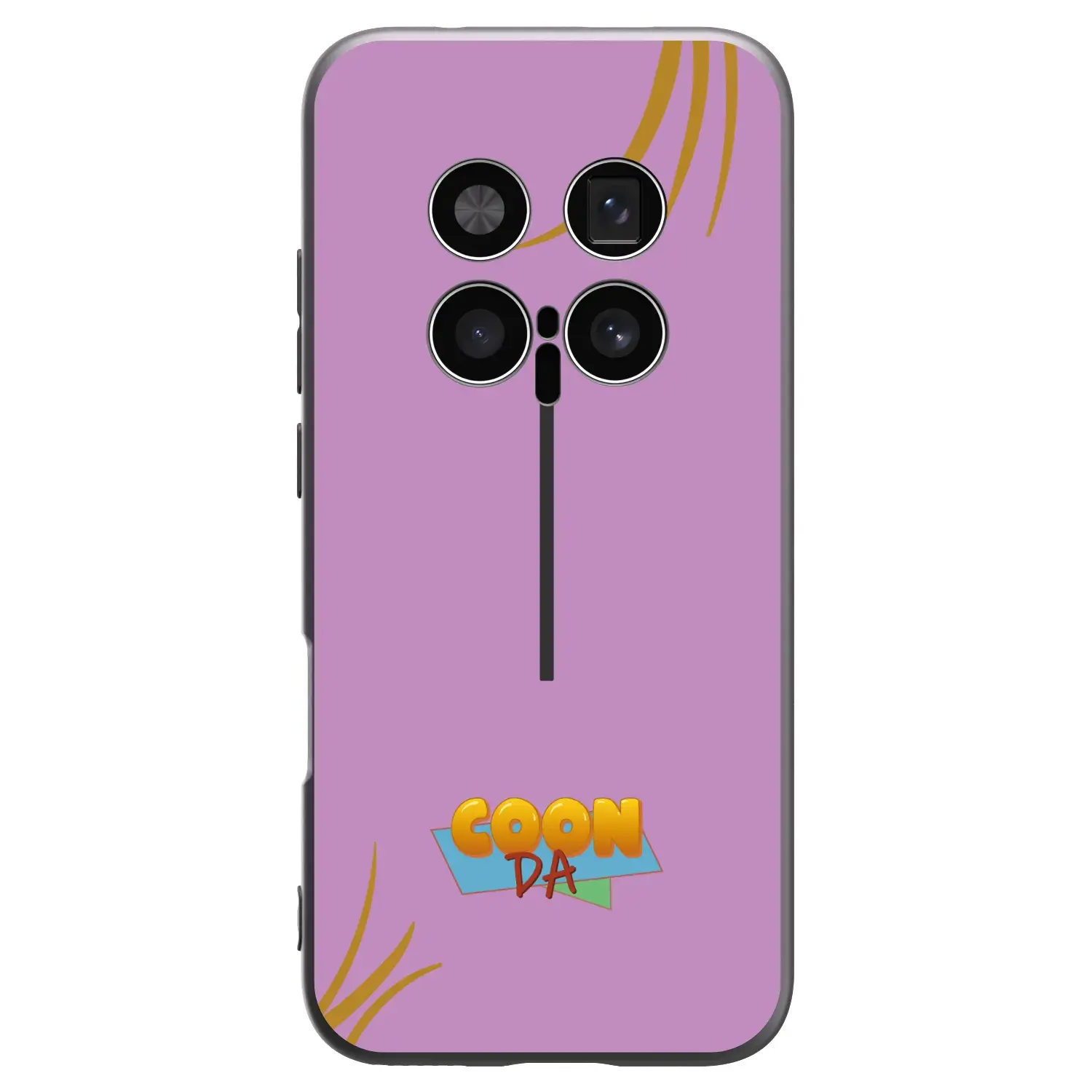 Silikonový černý obal pro Honor Magic8 Pro 5G - COONDA růžovka