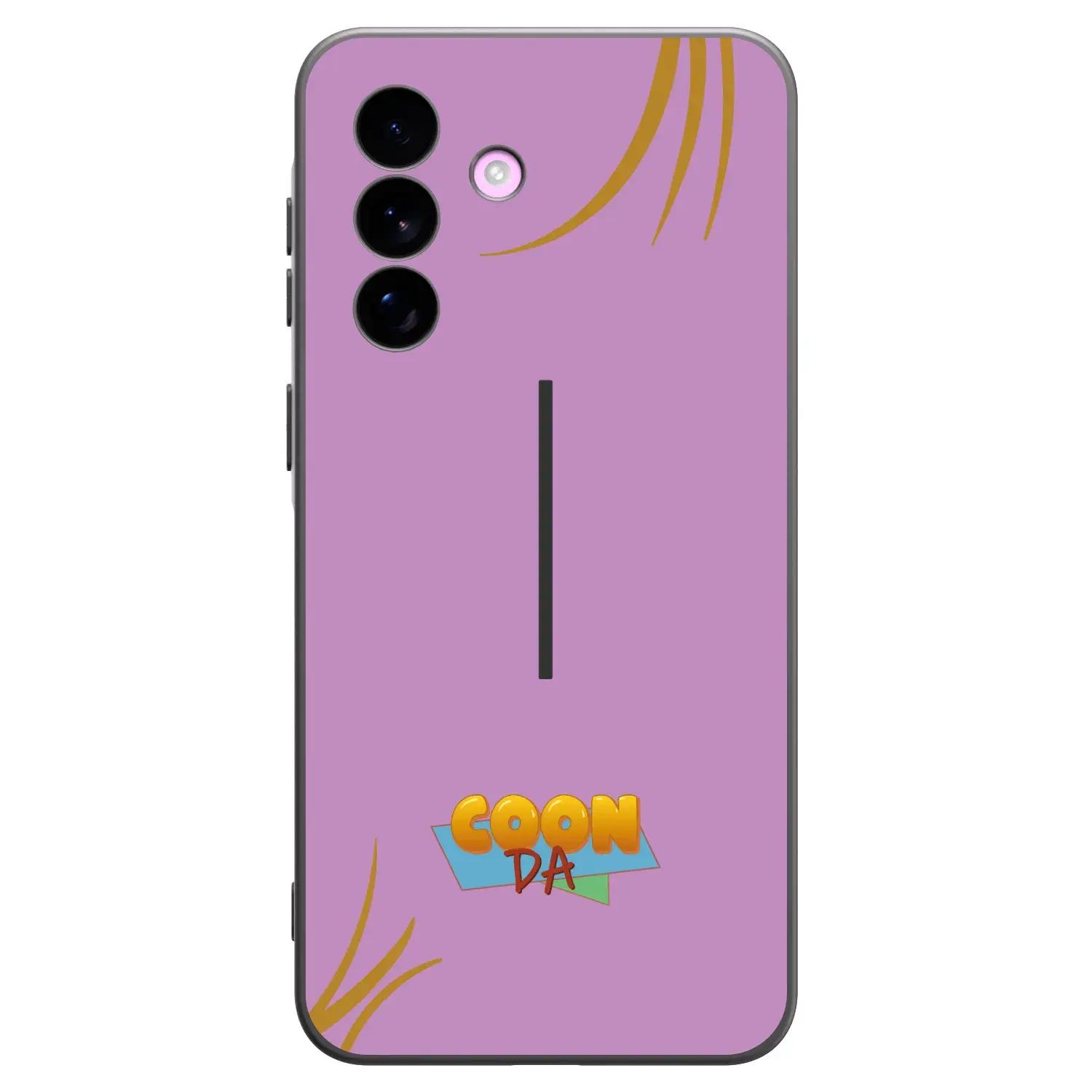 Silikonový černý obal pro Samsung Galaxy A57 5G - COONDA růžovka