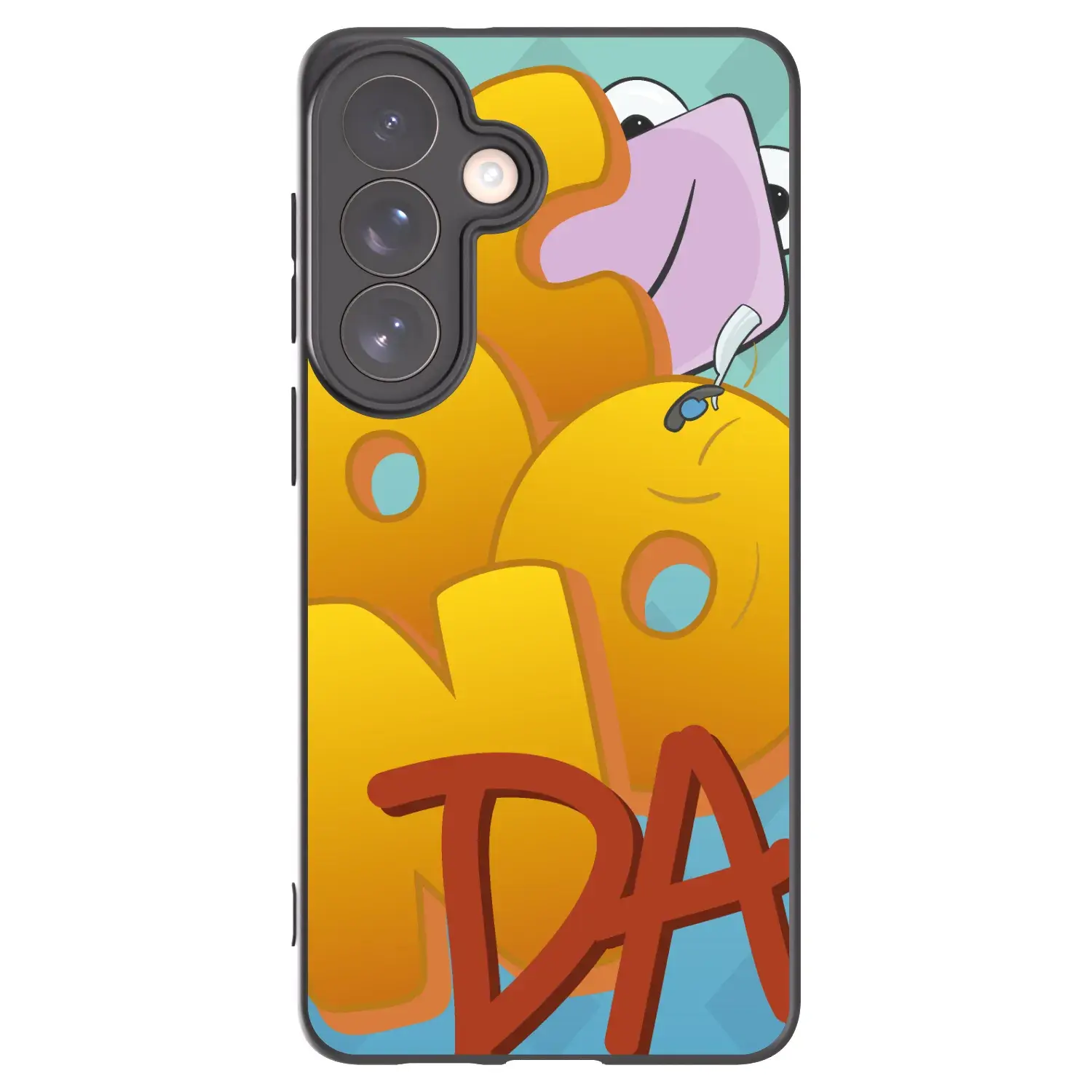 Silikonový černý obal pro Samsung Galaxy S26+ - Obří COONDA