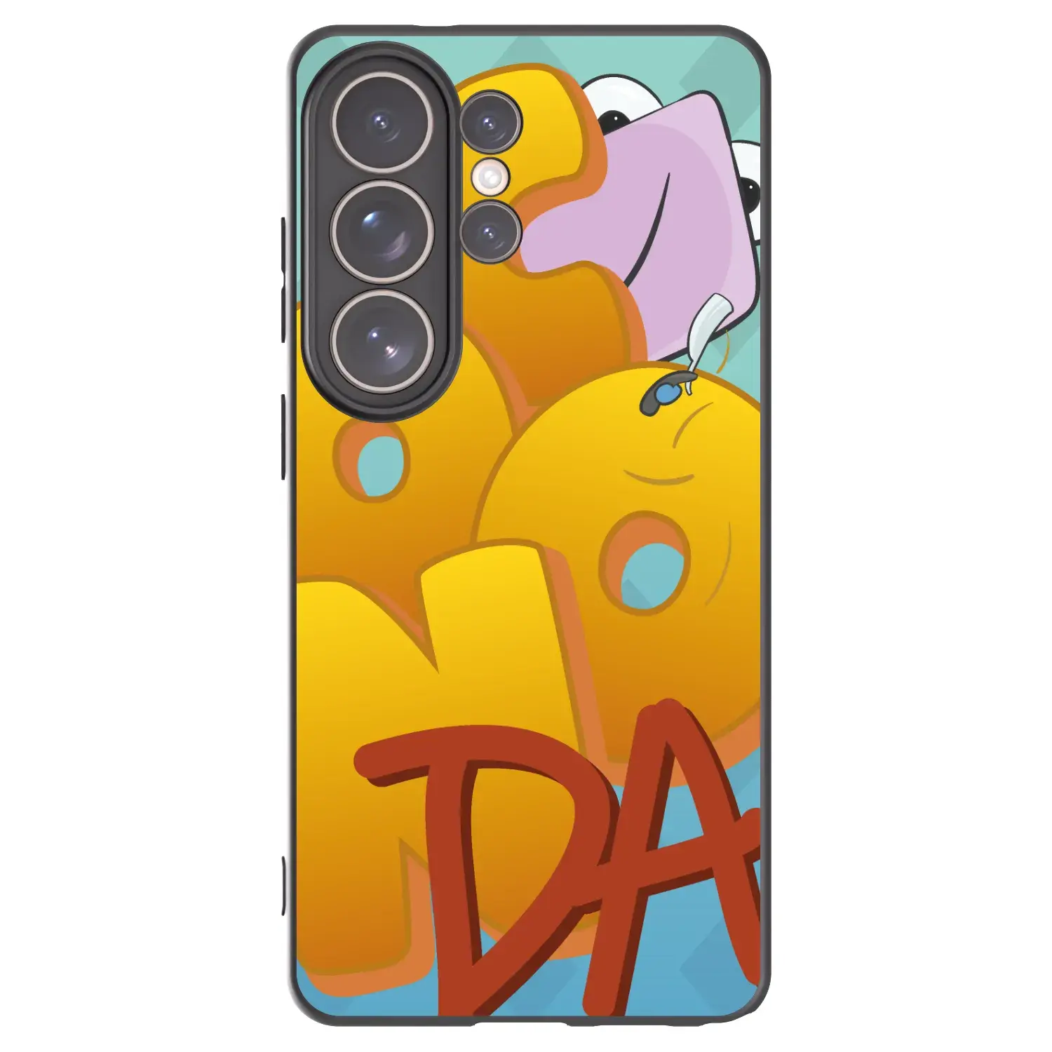 Silikonový černý obal pro Samsung Galaxy S26 Ultra - Obří COONDA