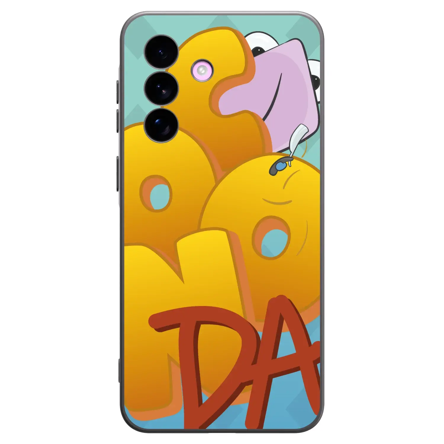 Silikonový černý obal pro Samsung Galaxy A57 5G - Obří COONDA