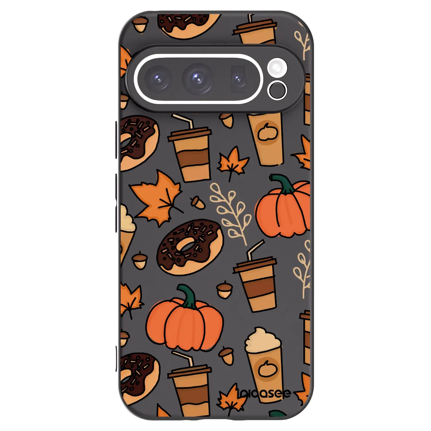 Silikonový černý obal pro Google Pixel 9 Pro XL - Fallovers
