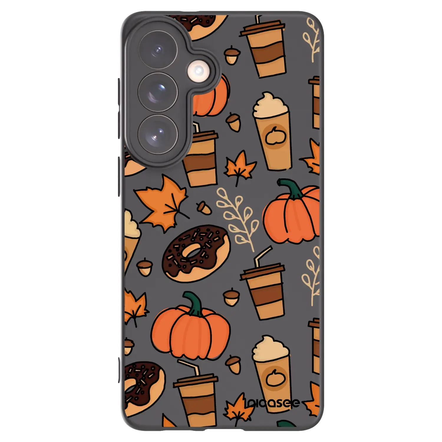 Silikonový černý obal pro Samsung Galaxy S26+ - Fallovers