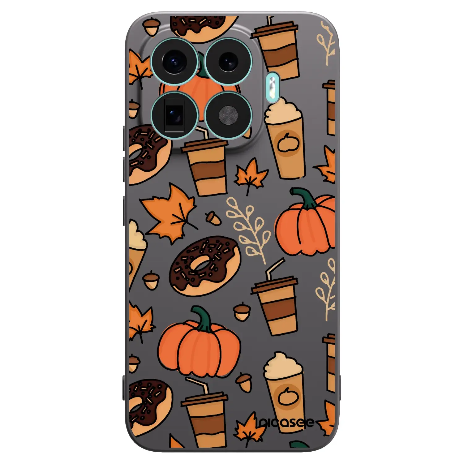 Silikonový černý obal pro Xiaomi 17T Pro - Fallovers