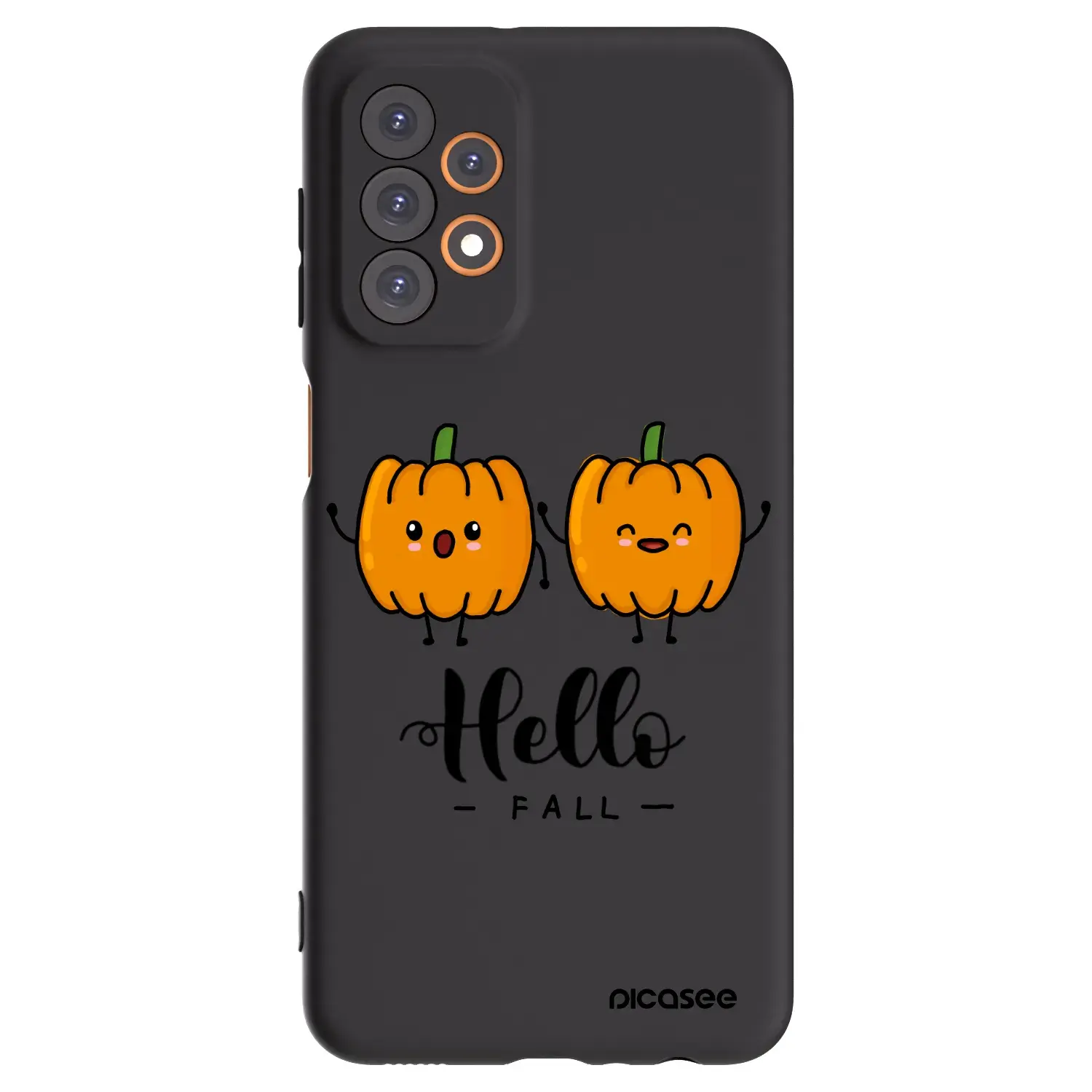 Silikonový černý obal pro Samsung Galaxy A23 A236B 5G - Hallo Fall