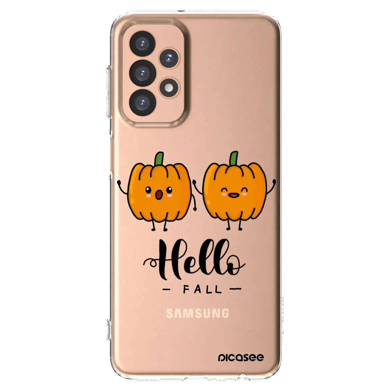 Silikonový průhledný obal pro Samsung Galaxy A23 A236B 5G - Hallo Fall