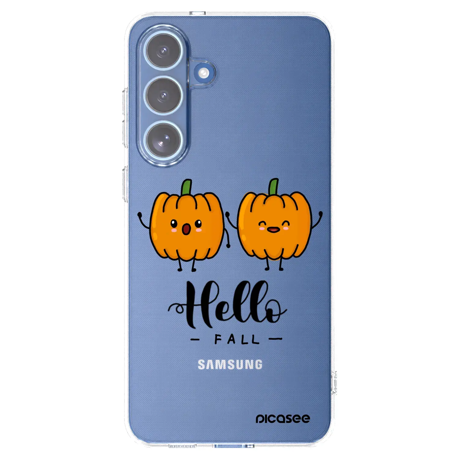 Silikonový průhledný obal pro Samsung Galaxy S25 FE 5G - Hallo Fall