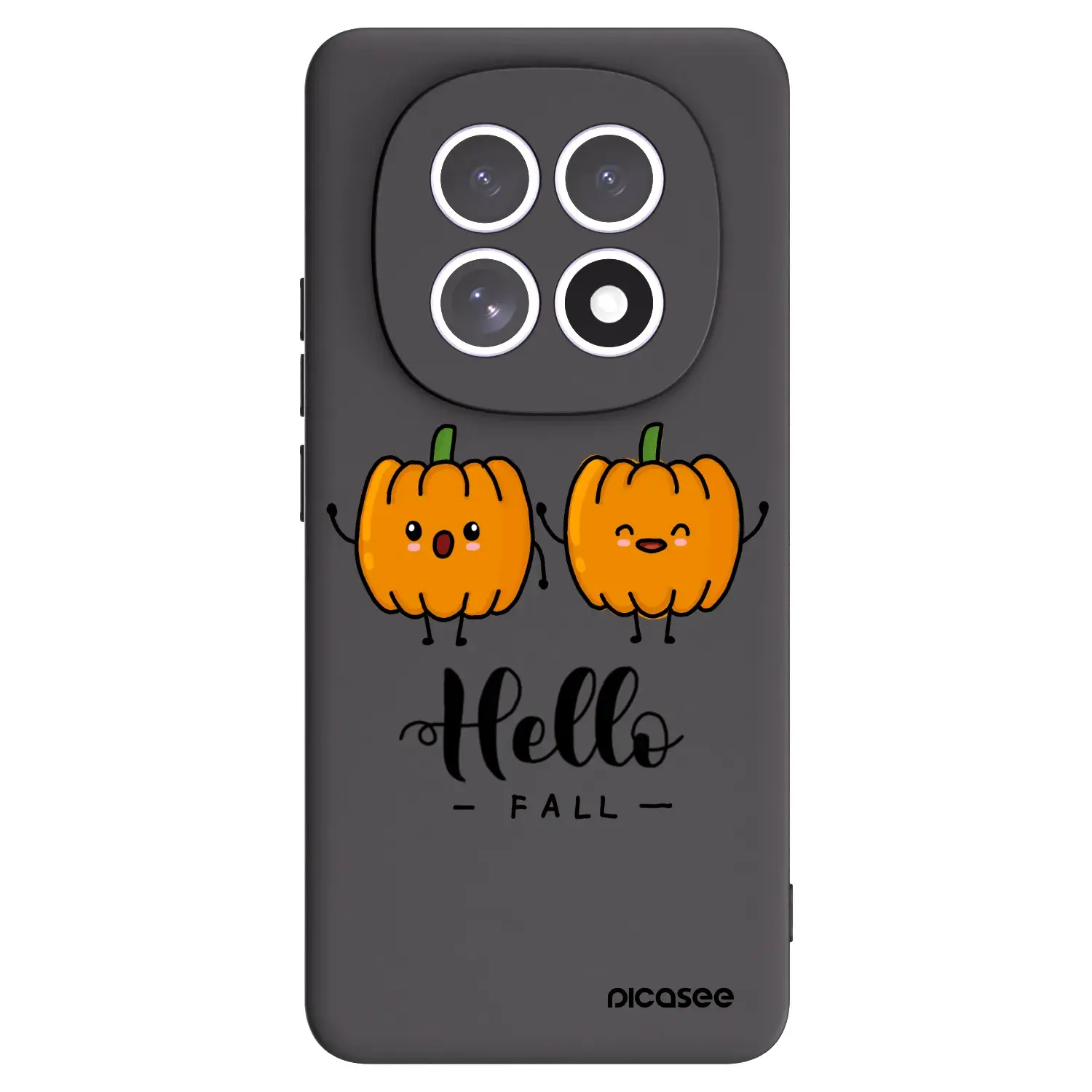 Silikonový černý obal pro Xiaomi Redmi Note 15 4G - Hallo Fall