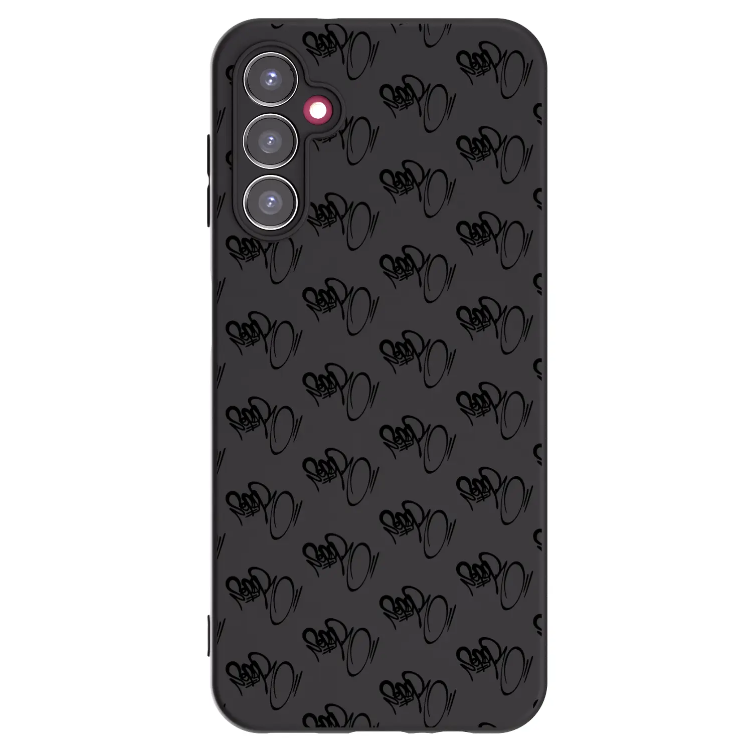 Silikonový černý obal pro Samsung Galaxy A14 5G A146P - Separ - Black On Black 1