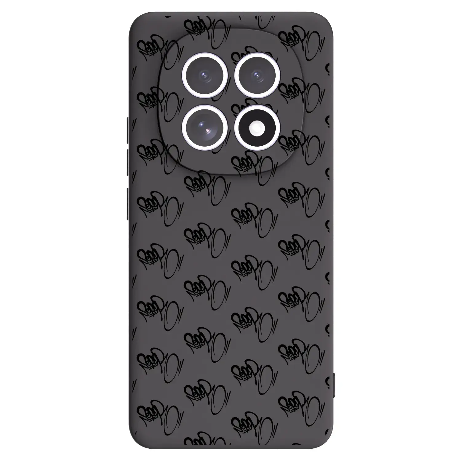 Silikonový černý obal pro Xiaomi Redmi Note 15 4G - Separ - Black On Black 1