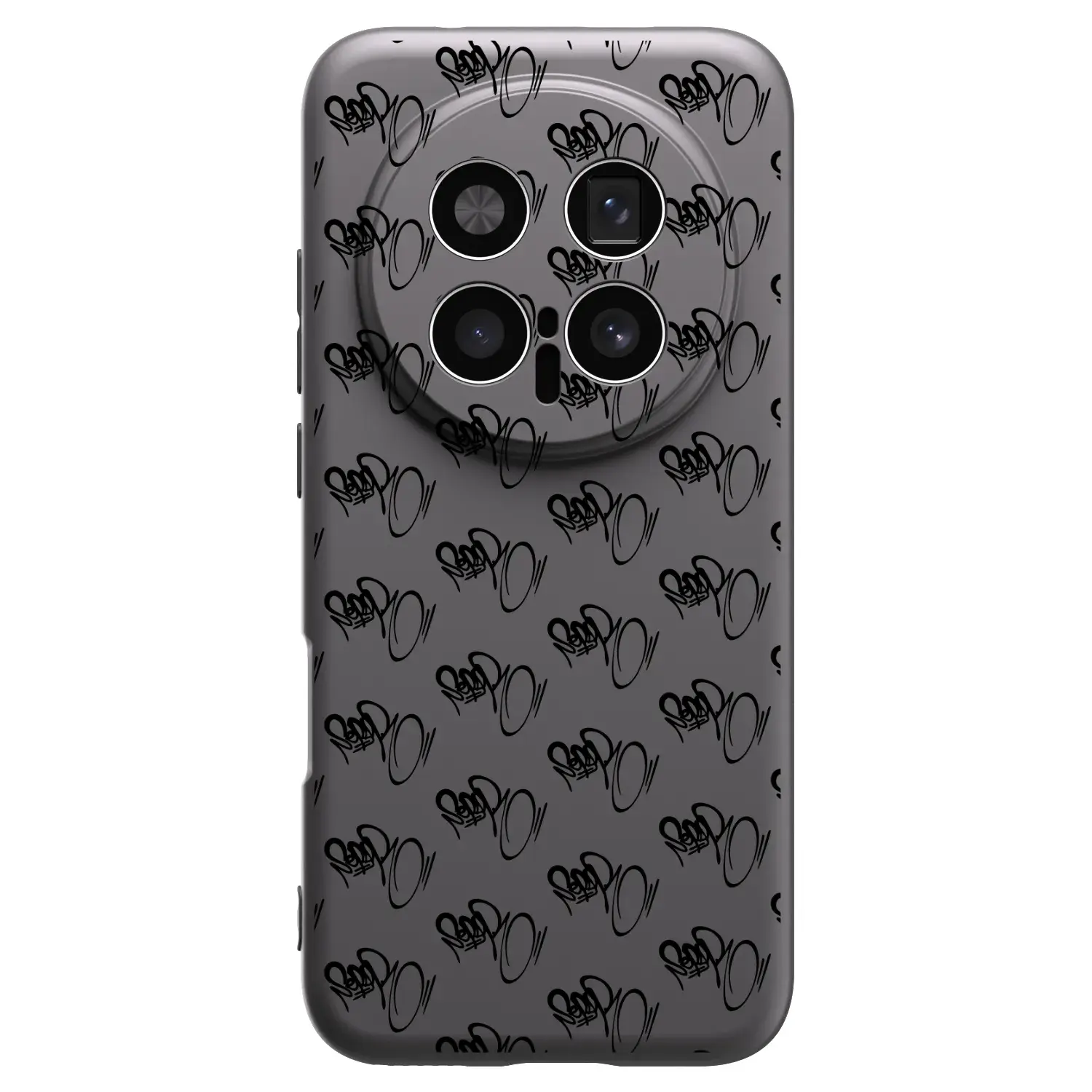 Silikonový černý obal pro Honor Magic8 Pro 5G - Separ - Black On Black 1