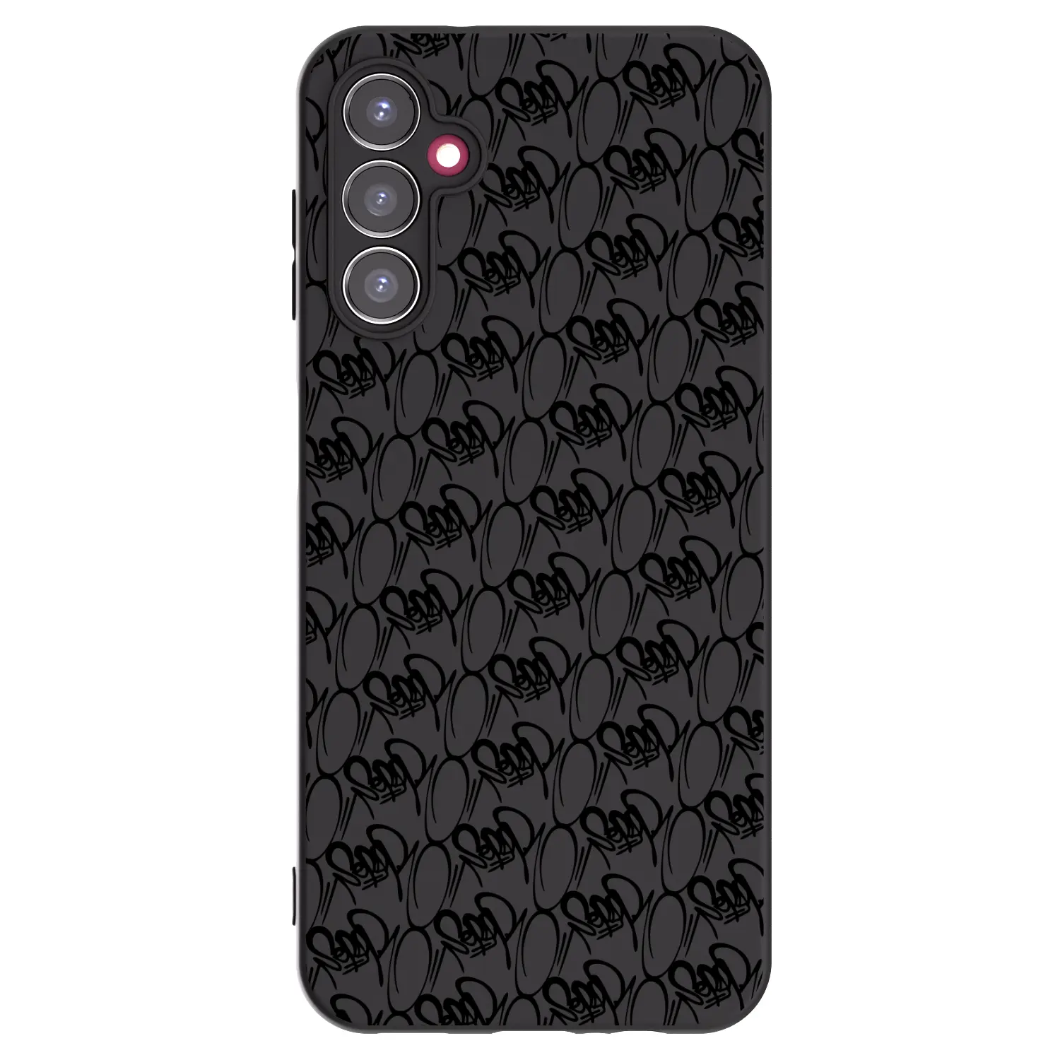 Silikonový černý obal pro Samsung Galaxy A14 5G A146P - Separ - Black On Black 2