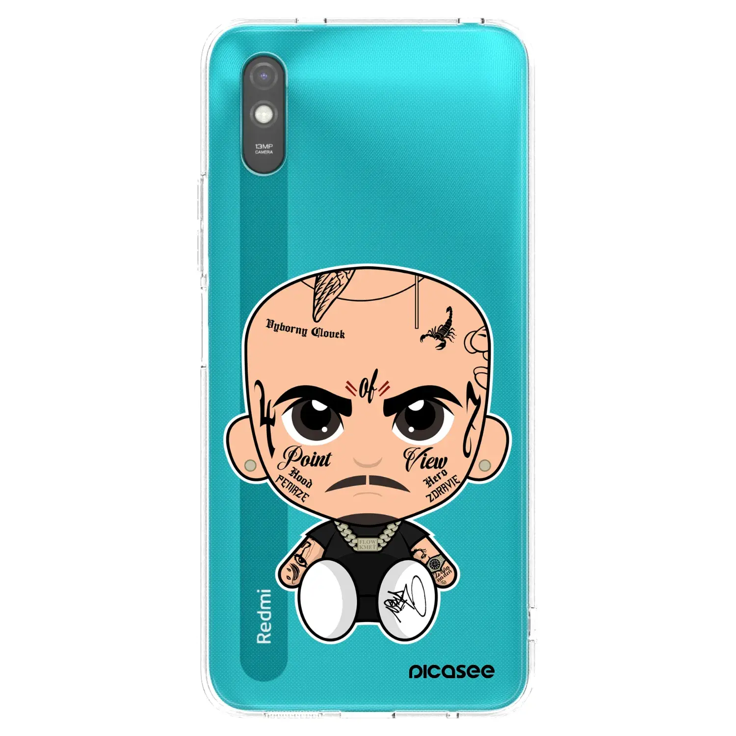 Silikonový průhledný obal pro Xiaomi Redmi 9AT - Separ
