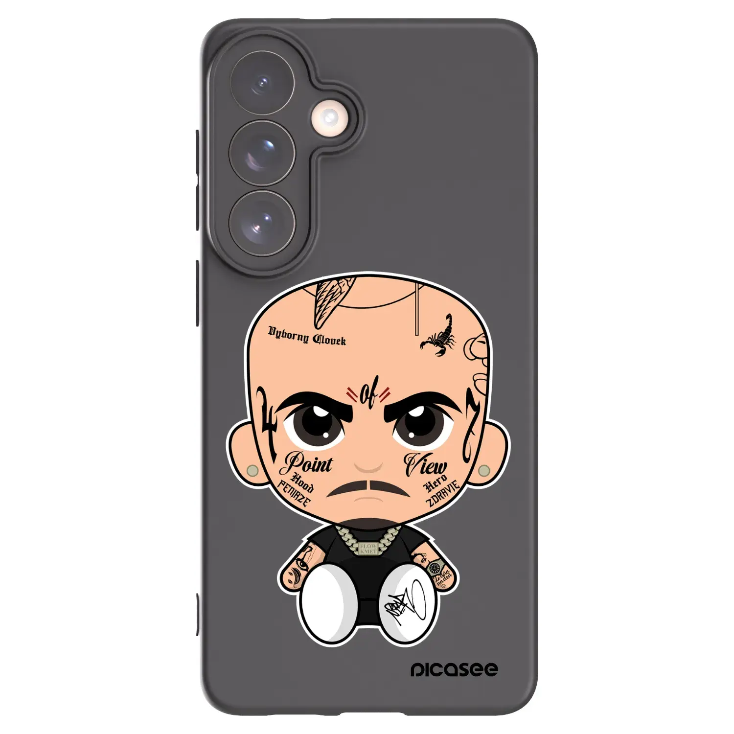 Silikonový černý obal pro Samsung Galaxy S26+ - Separ
