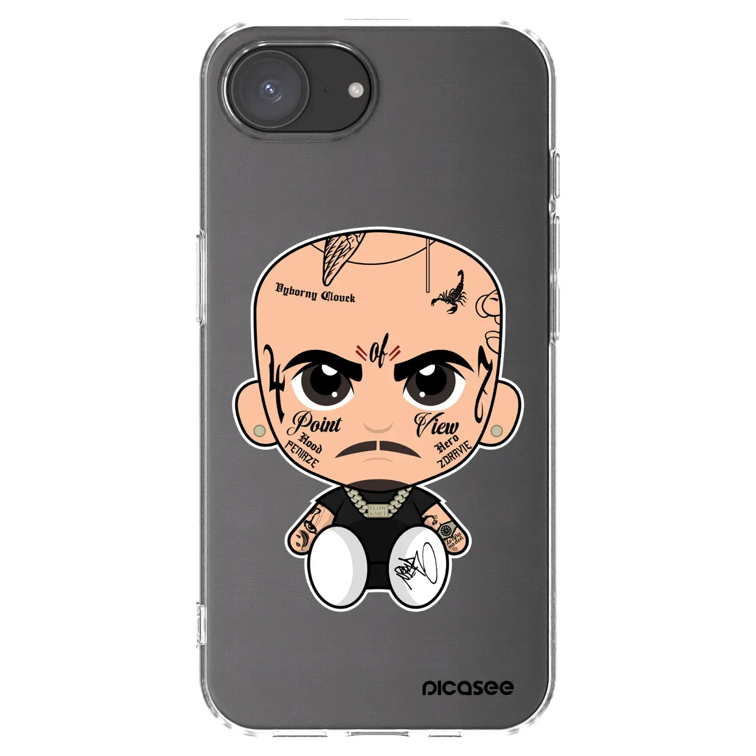 Silikonový průhledný obal pro Apple iPhone 17e - Separ