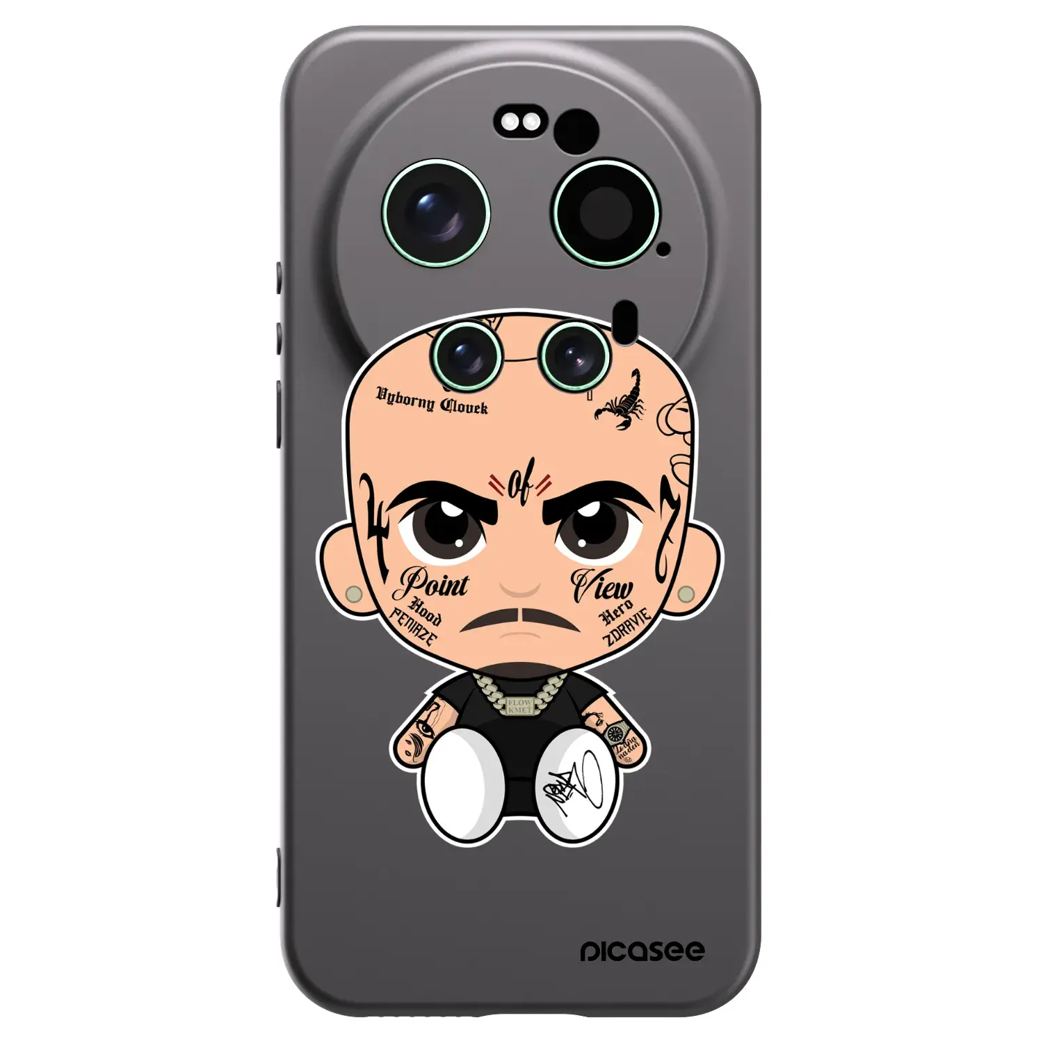 Silikonový černý obal pro Xiaomi 17 Ultra - Separ