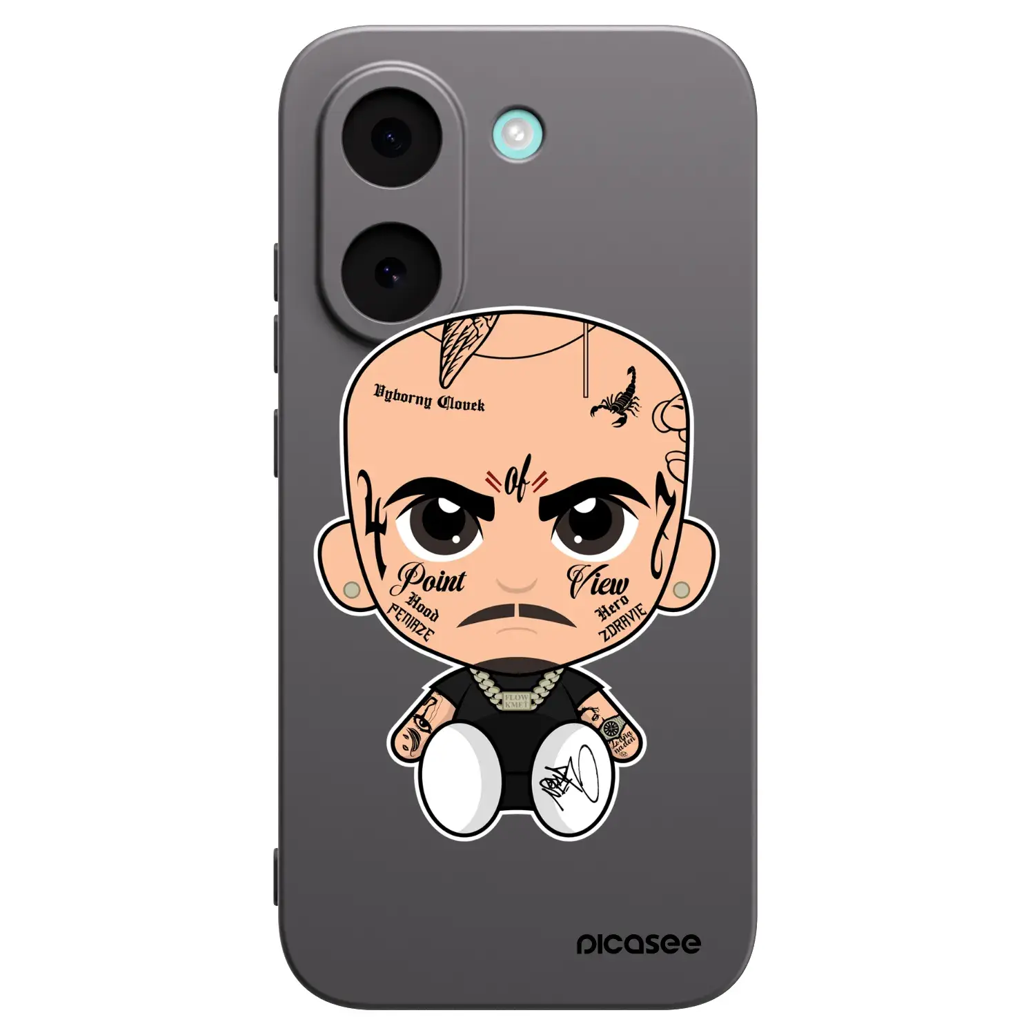 Silikonový černý obal pro Xiaomi Poco X8 Pro - Separ