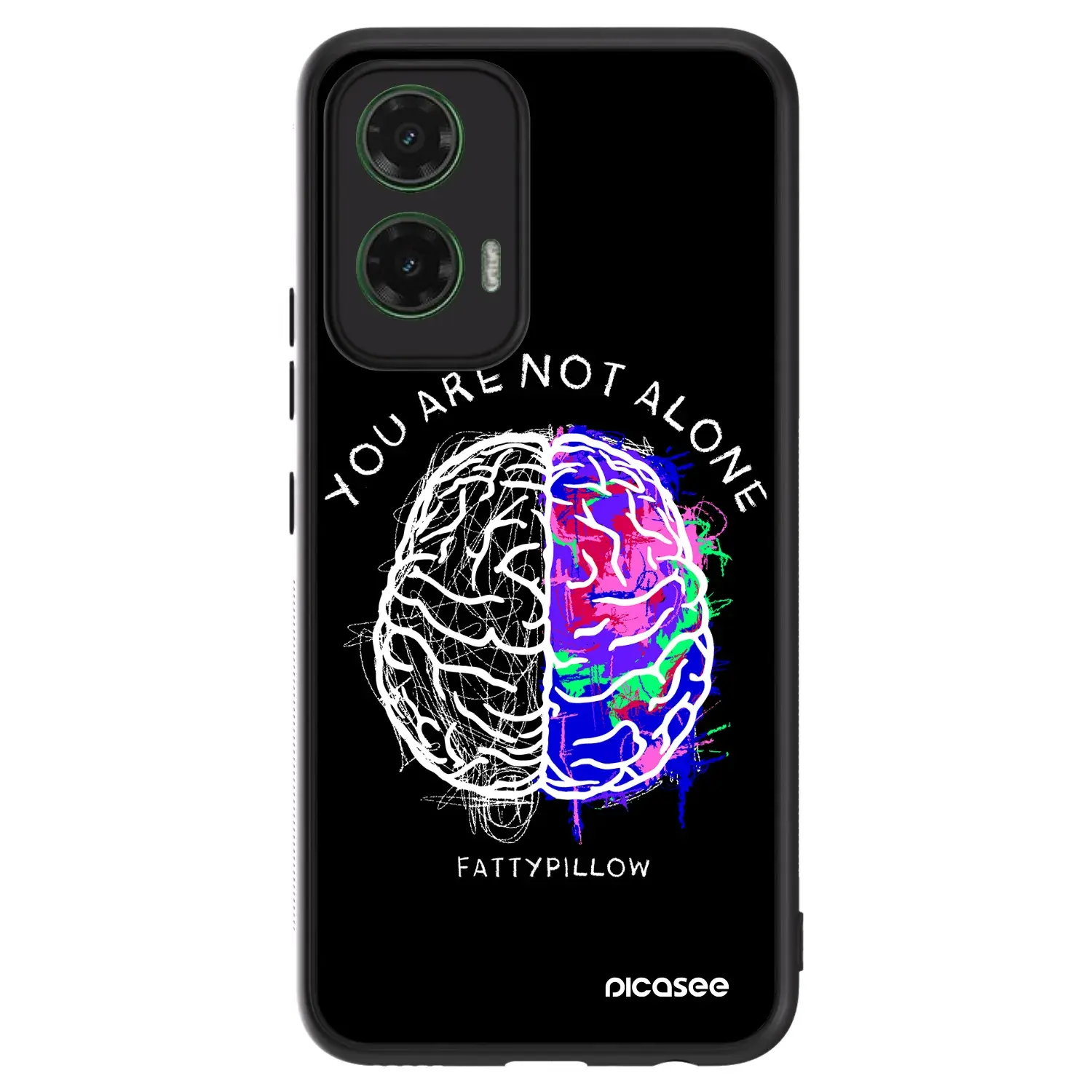 ULTIMATE CASE pro Motorola Moto G35 5G - Brain - White