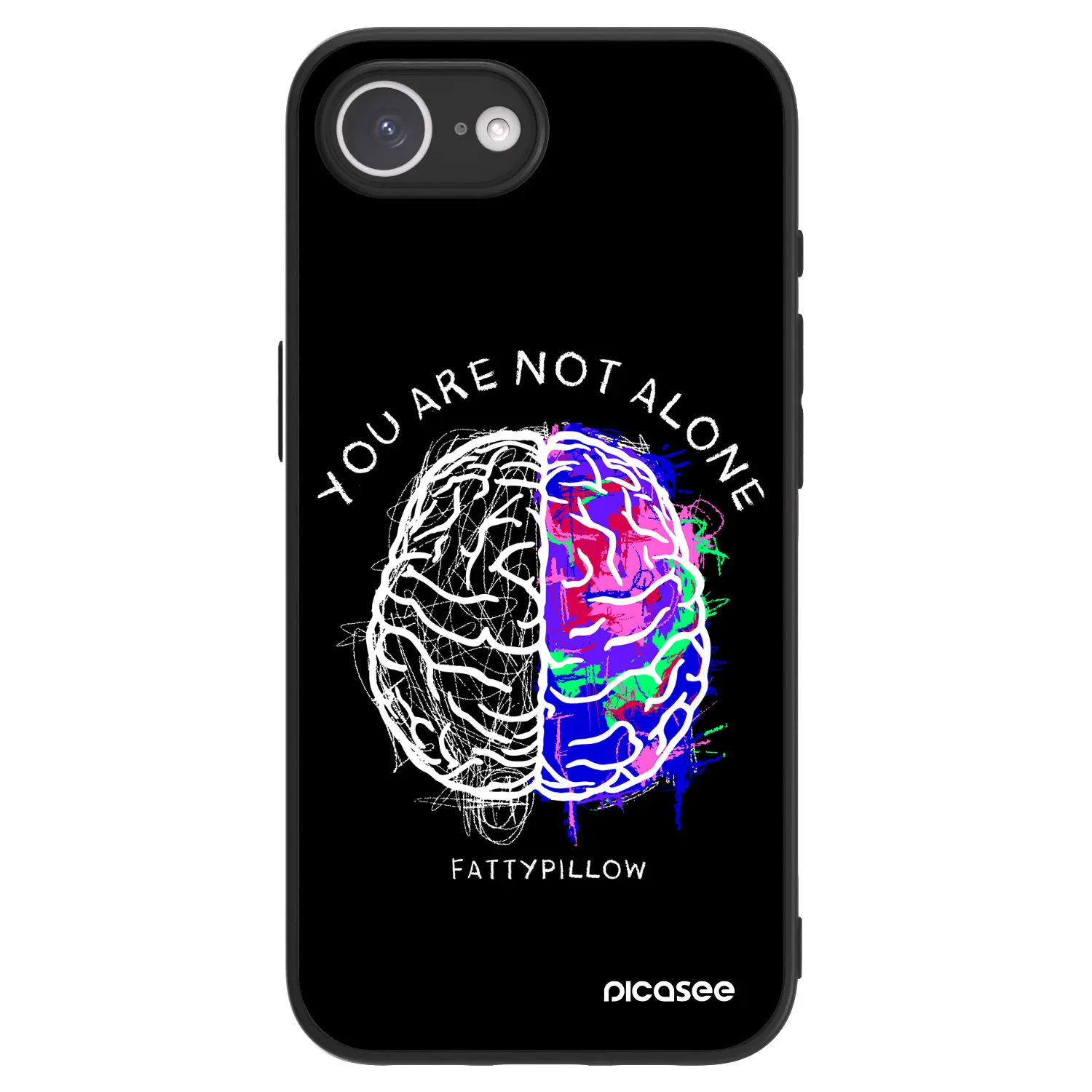 ULTIMATE CASE MagSafe pro Apple iPhone 16e - Brain - White