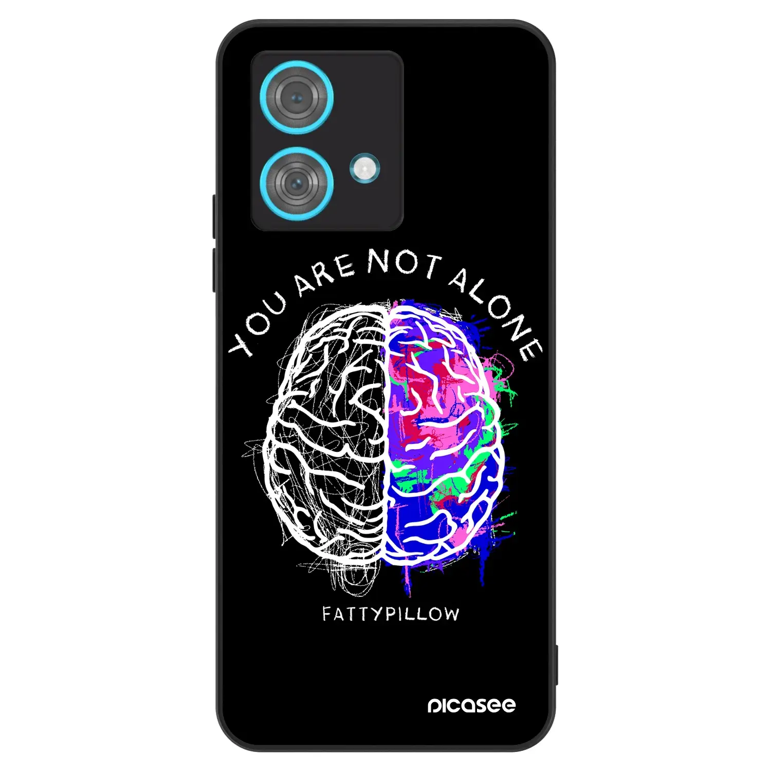 ULTIMATE CASE pro Motorola Edge 40 Neo - Brain - White
