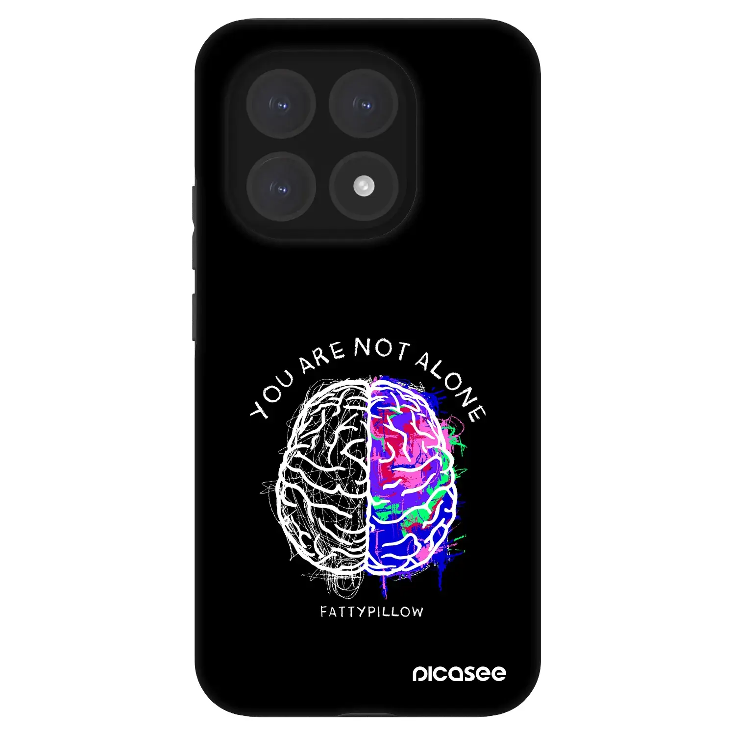 Fashion Case pro Xiaomi 15T - Brain - White