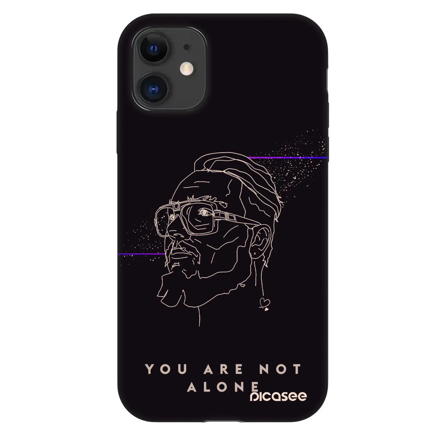 Fashion Case pro Apple iPhone 11 - You are not alone
