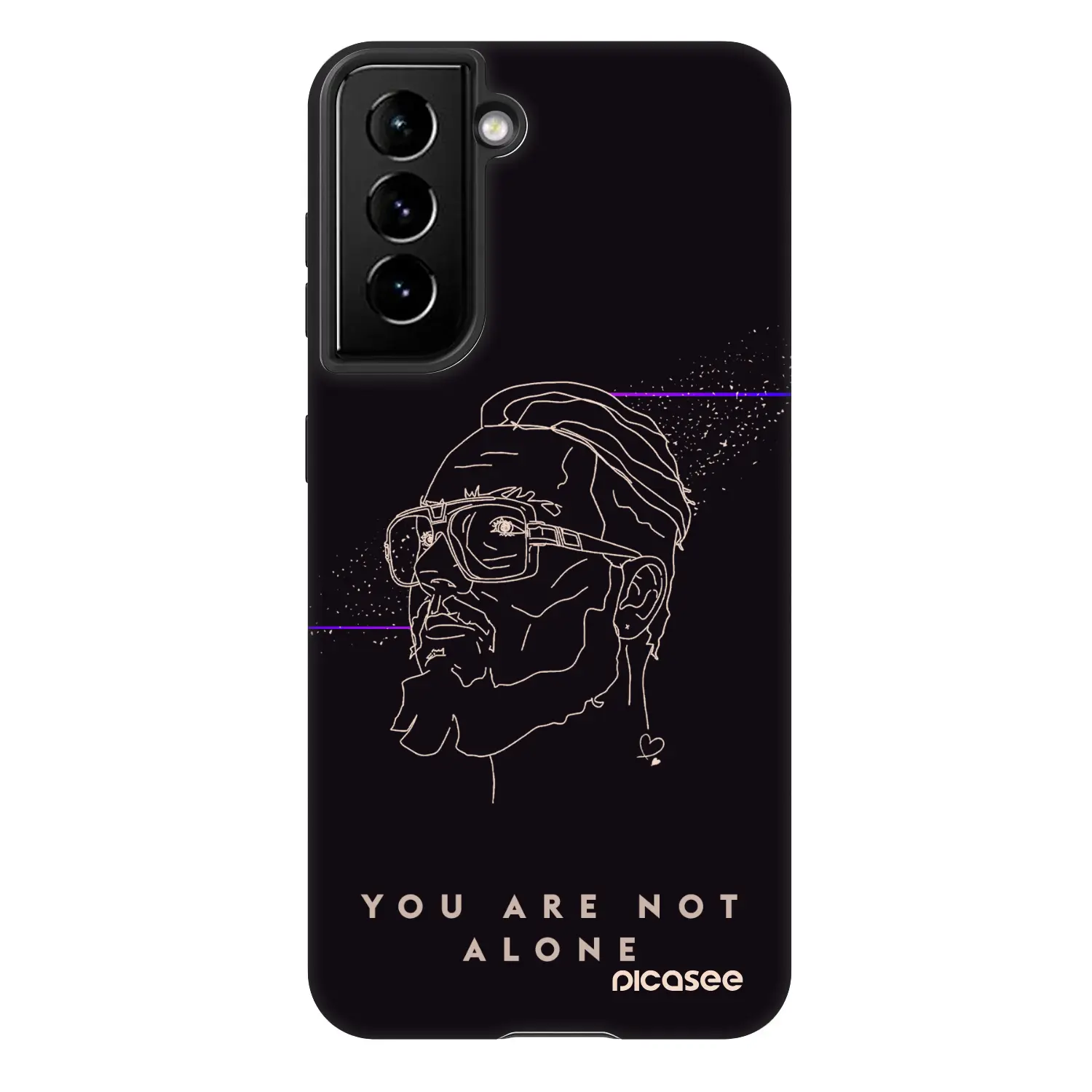 Fashion Case pro Samsung Galaxy S22 5G - You are not alone