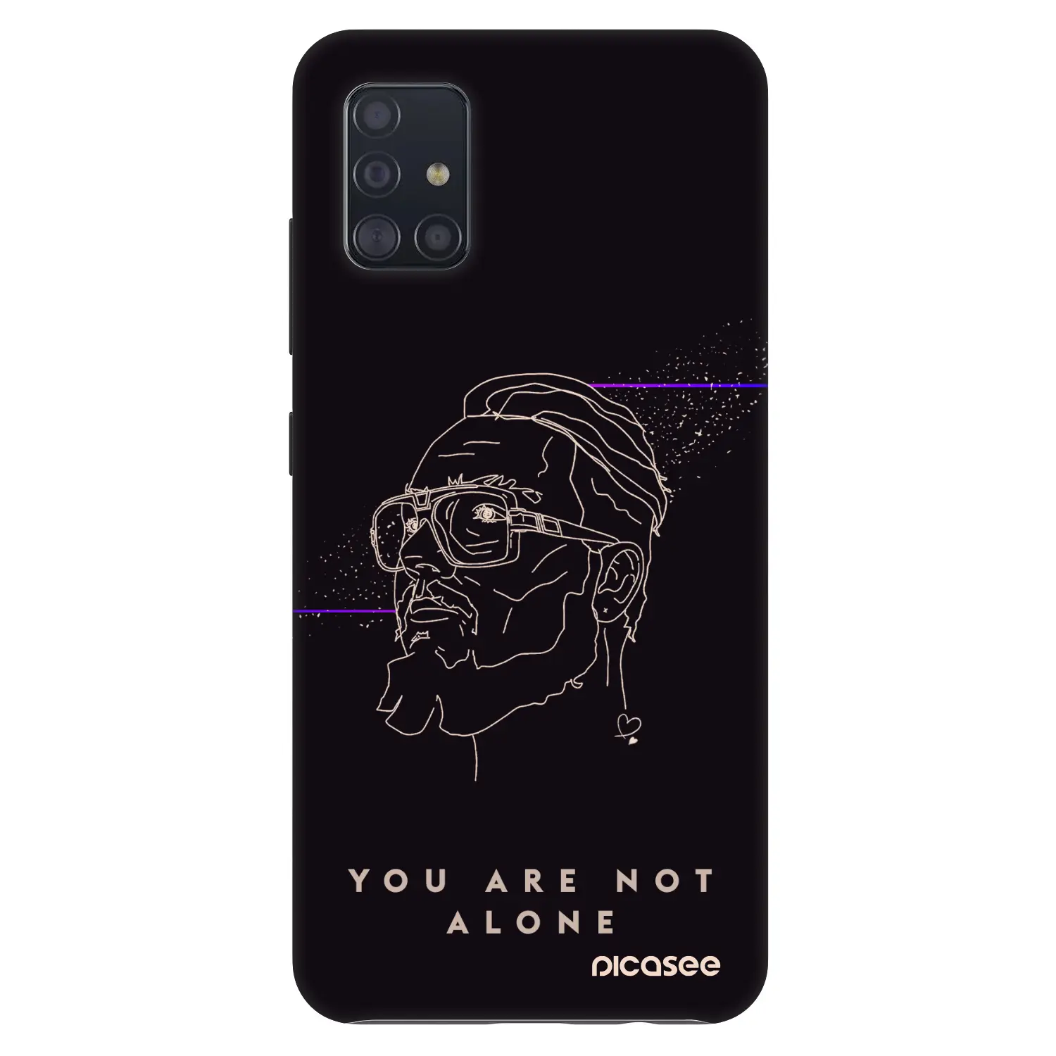 Fashion Case pro Samsung Galaxy A51 A515F - You are not alone
