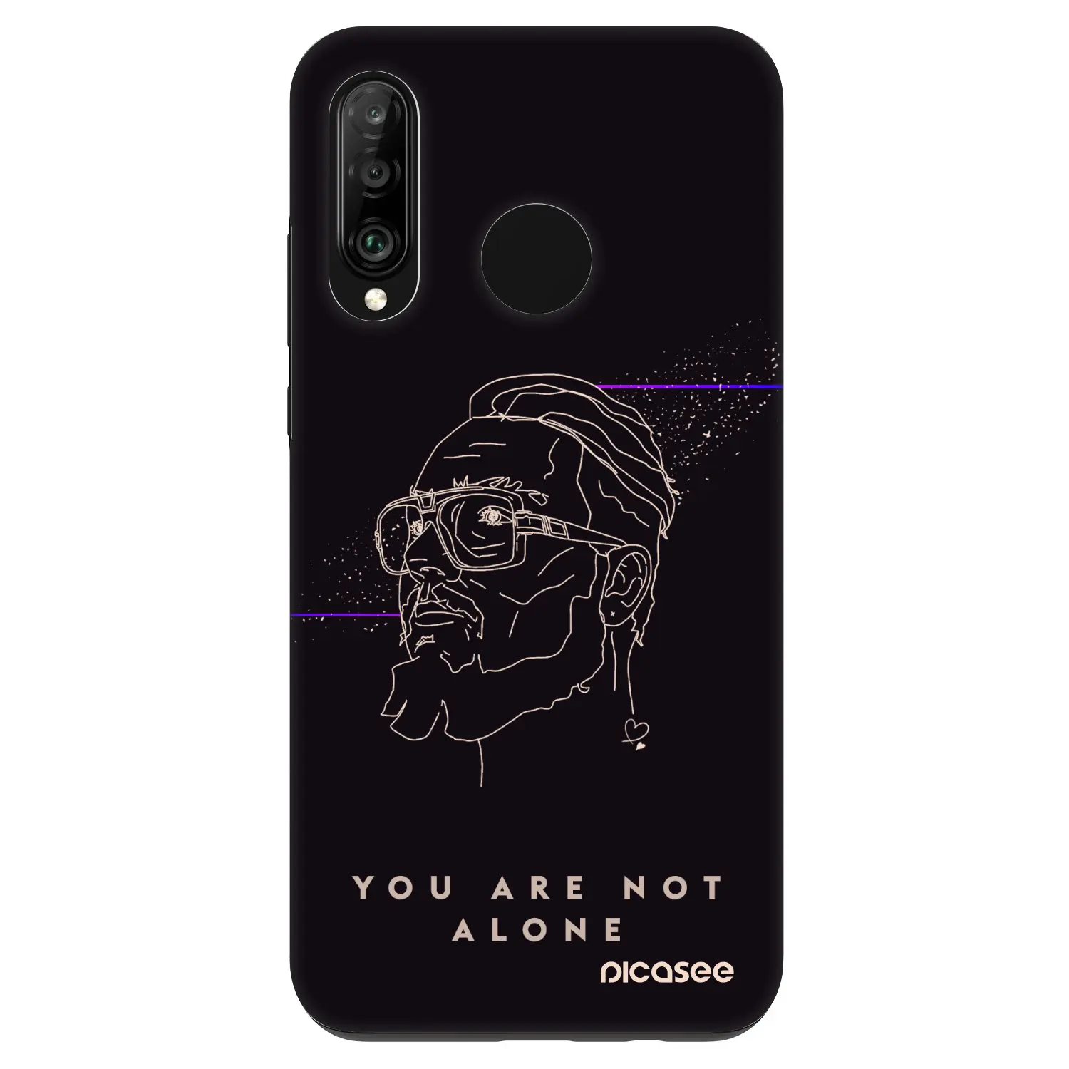 Fashion Case pro Huawei P30 Lite - You are not alone